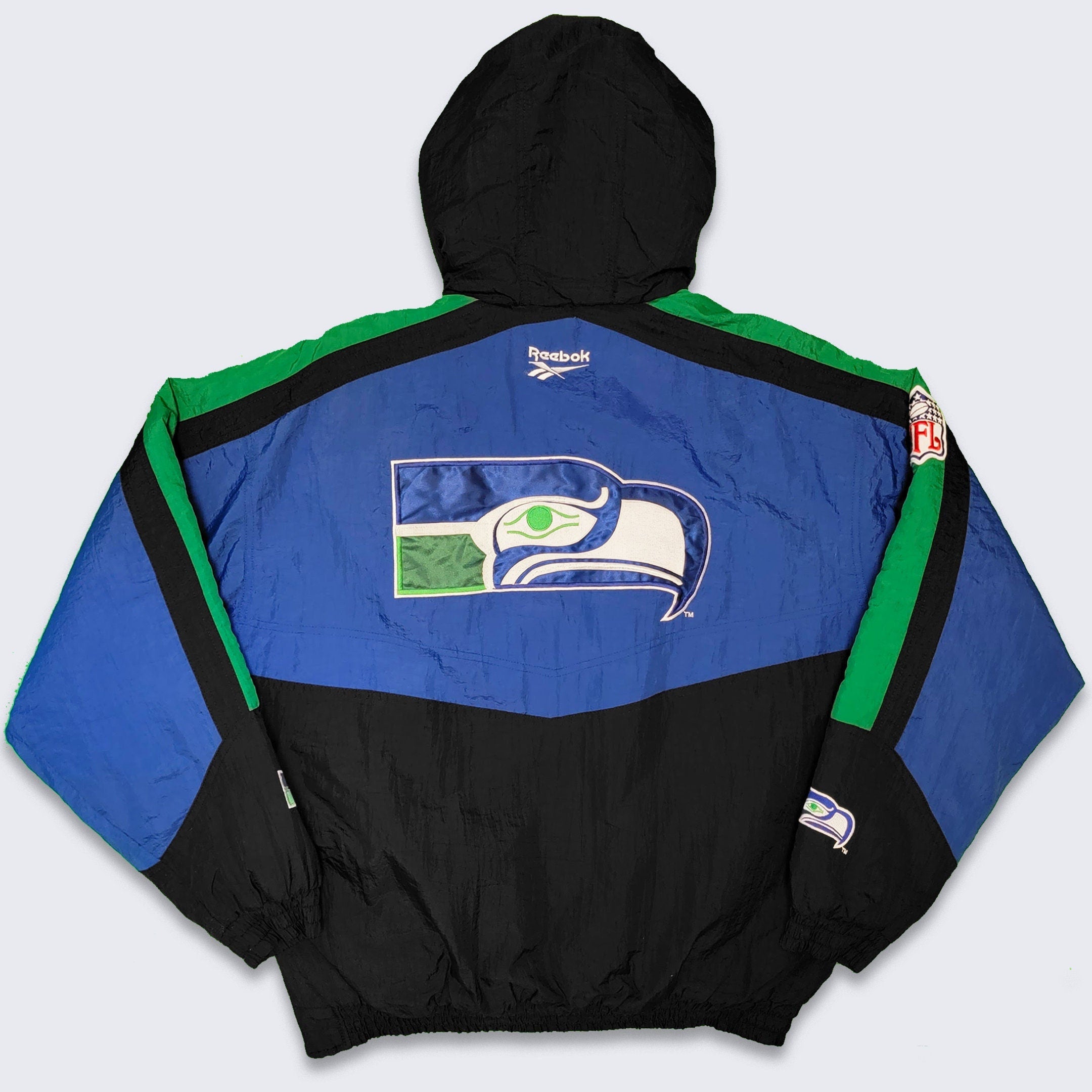 Vintage 80s Starter Seattle Seahawks Jacket Mens L NFL Football