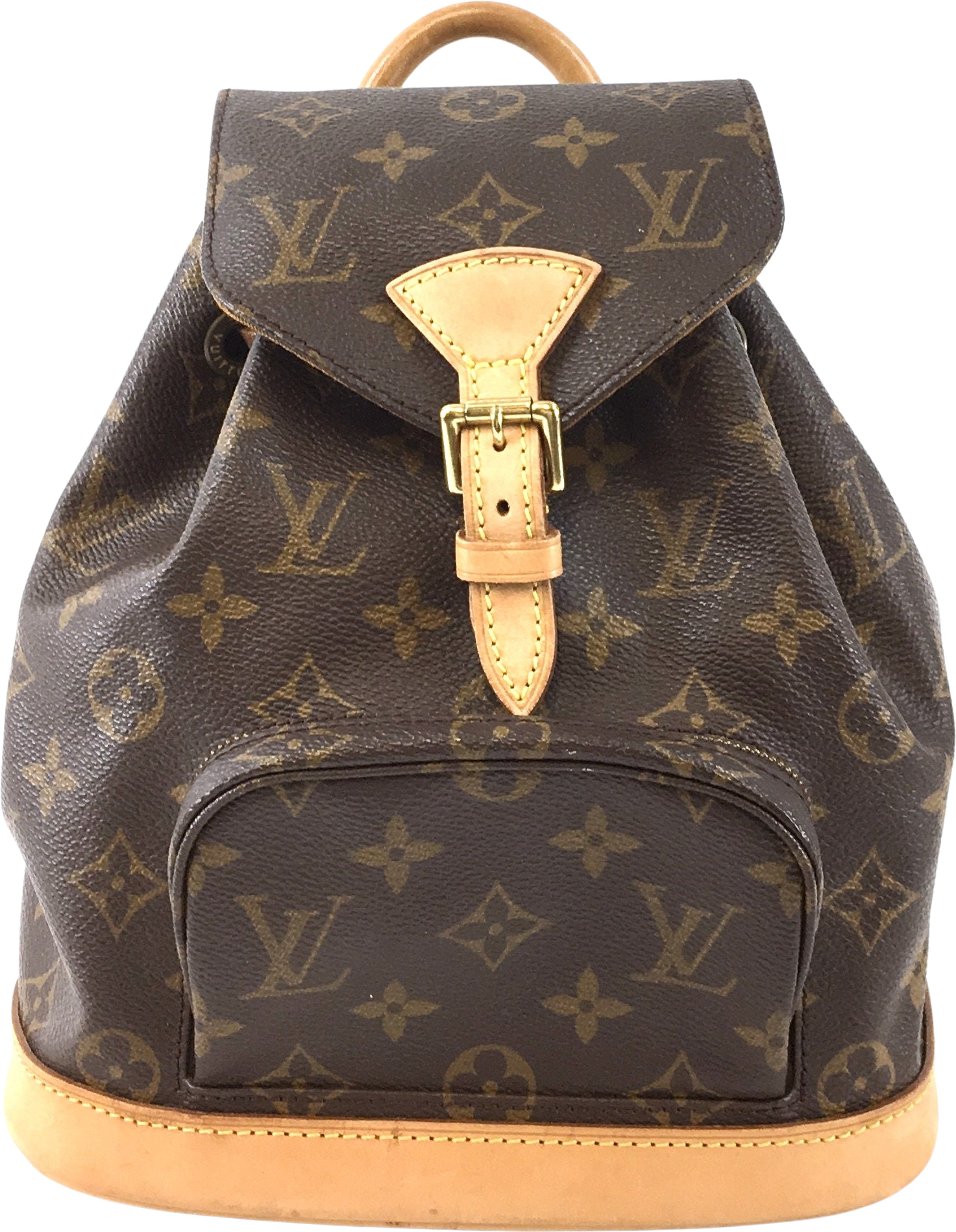 Louis Vuitton Brown Monogram Palm Spring Mini BackPack (Lizx