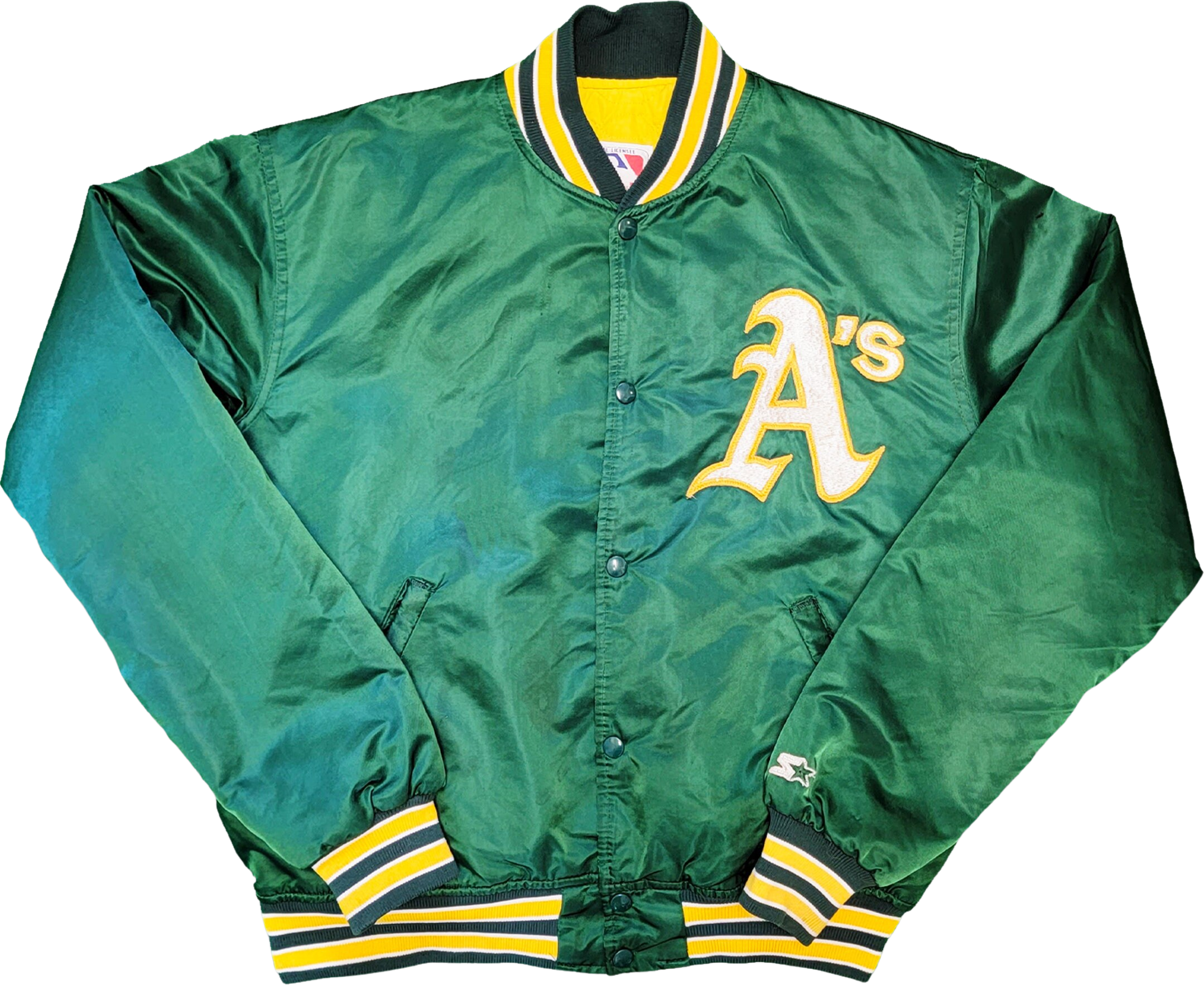 Rare Oakland Athletics Starter Diamond Series Bomber Jacket (XL