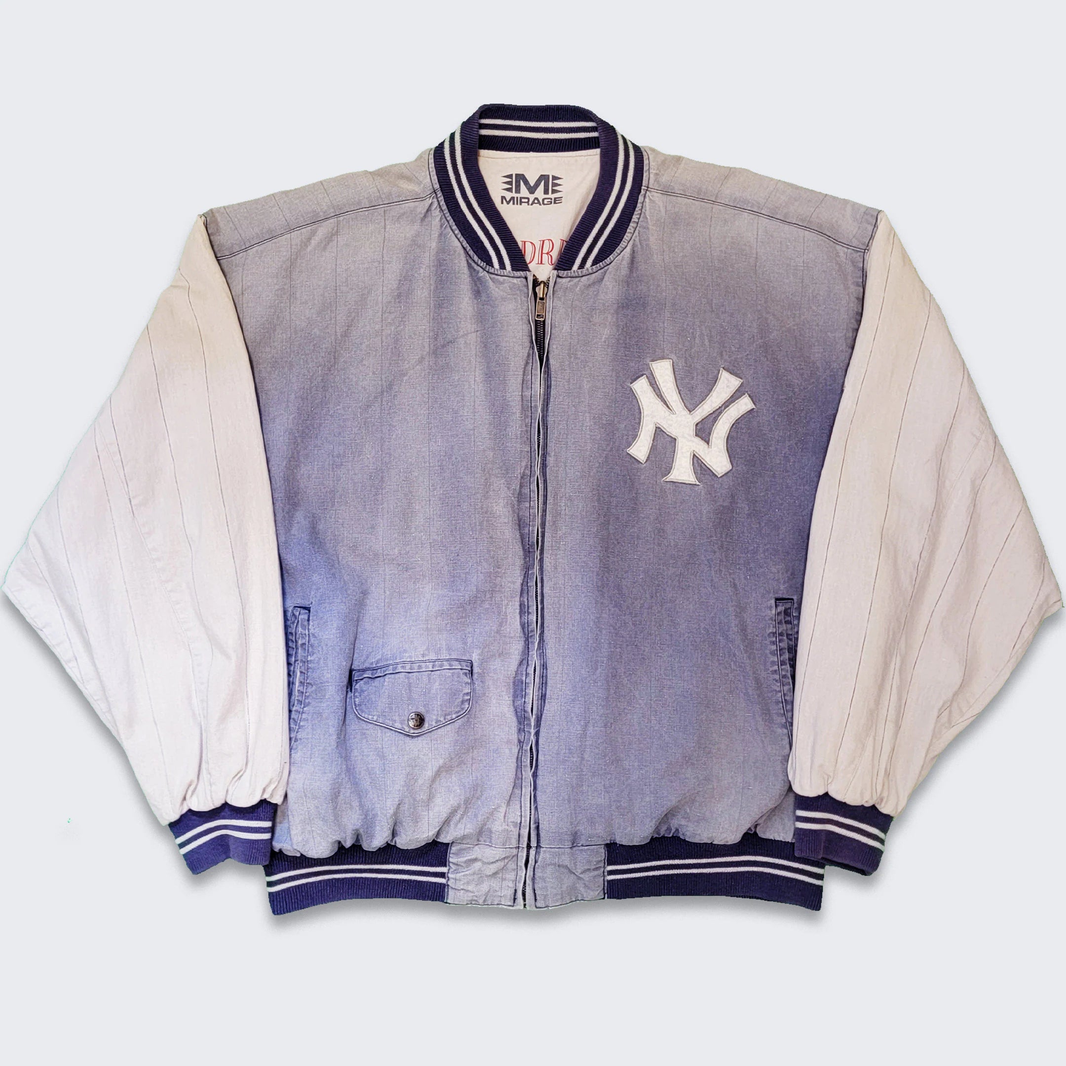 New York Yankees Vintage 90s Cooperstown Collection Jacket Mirage Hono | Shop THRILLING