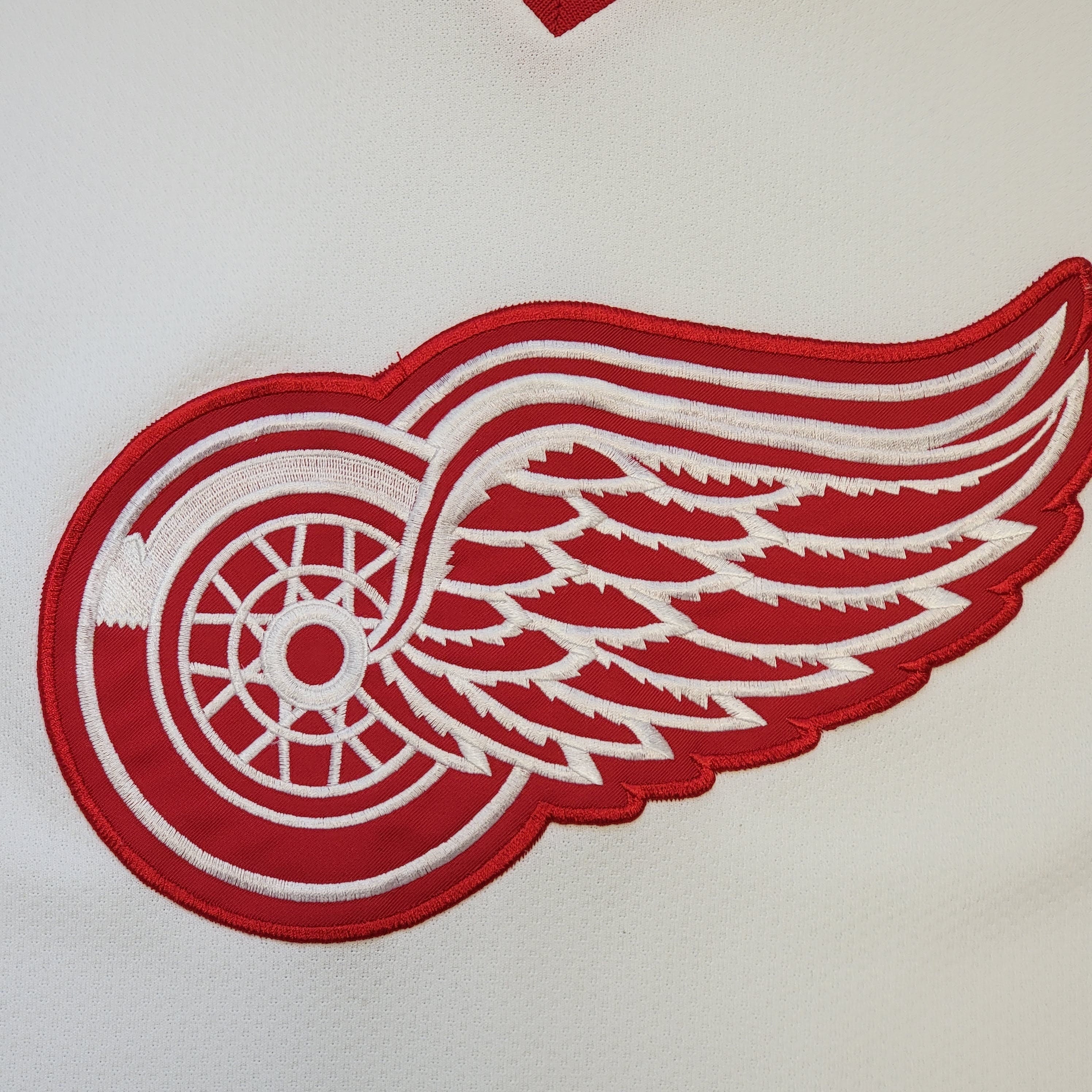Vintage Detroit Red Wings Starter Hockey Jersey Size Large White 90s N –  Throwback Vault