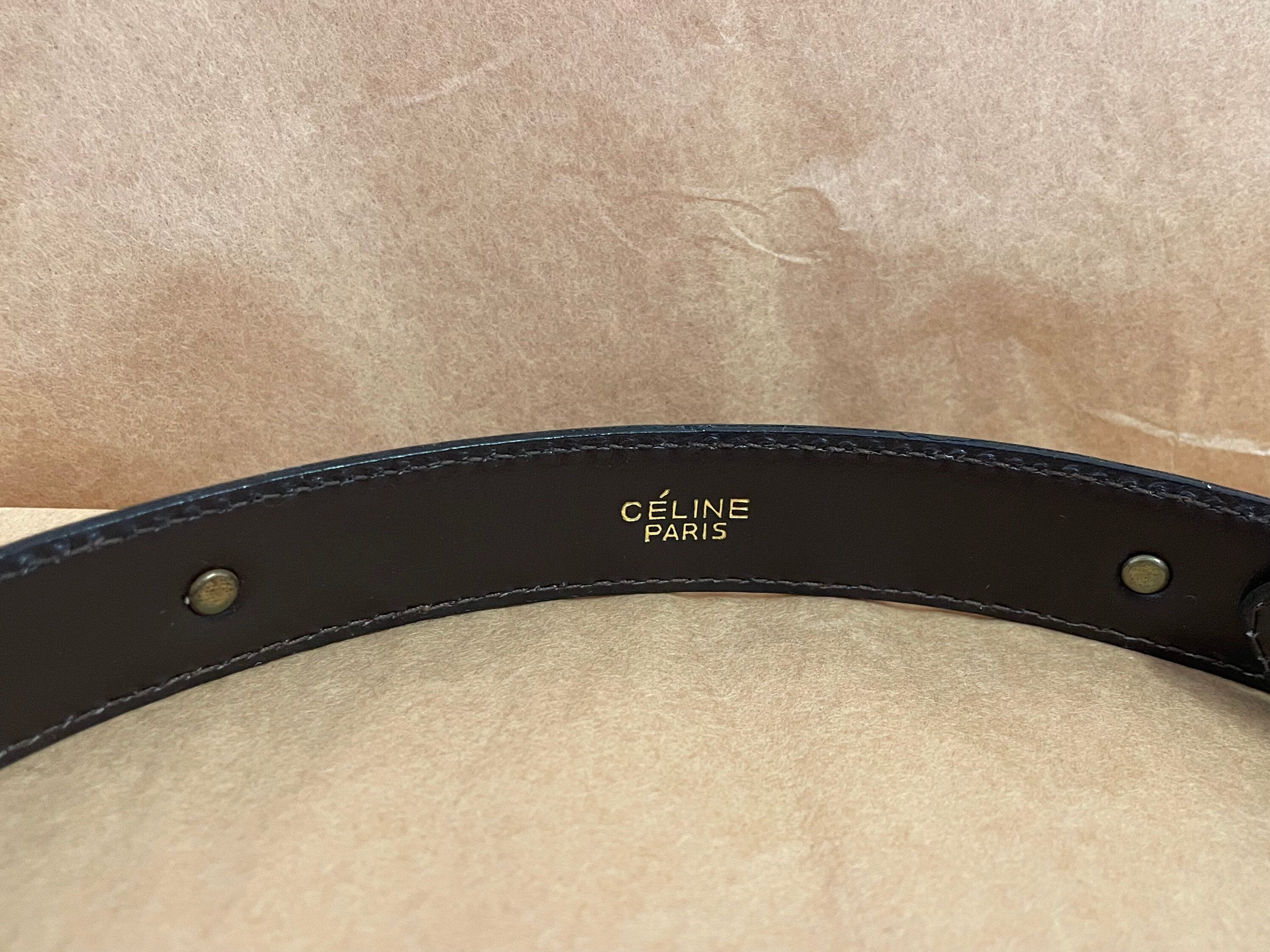 Vintage celine clearance belt