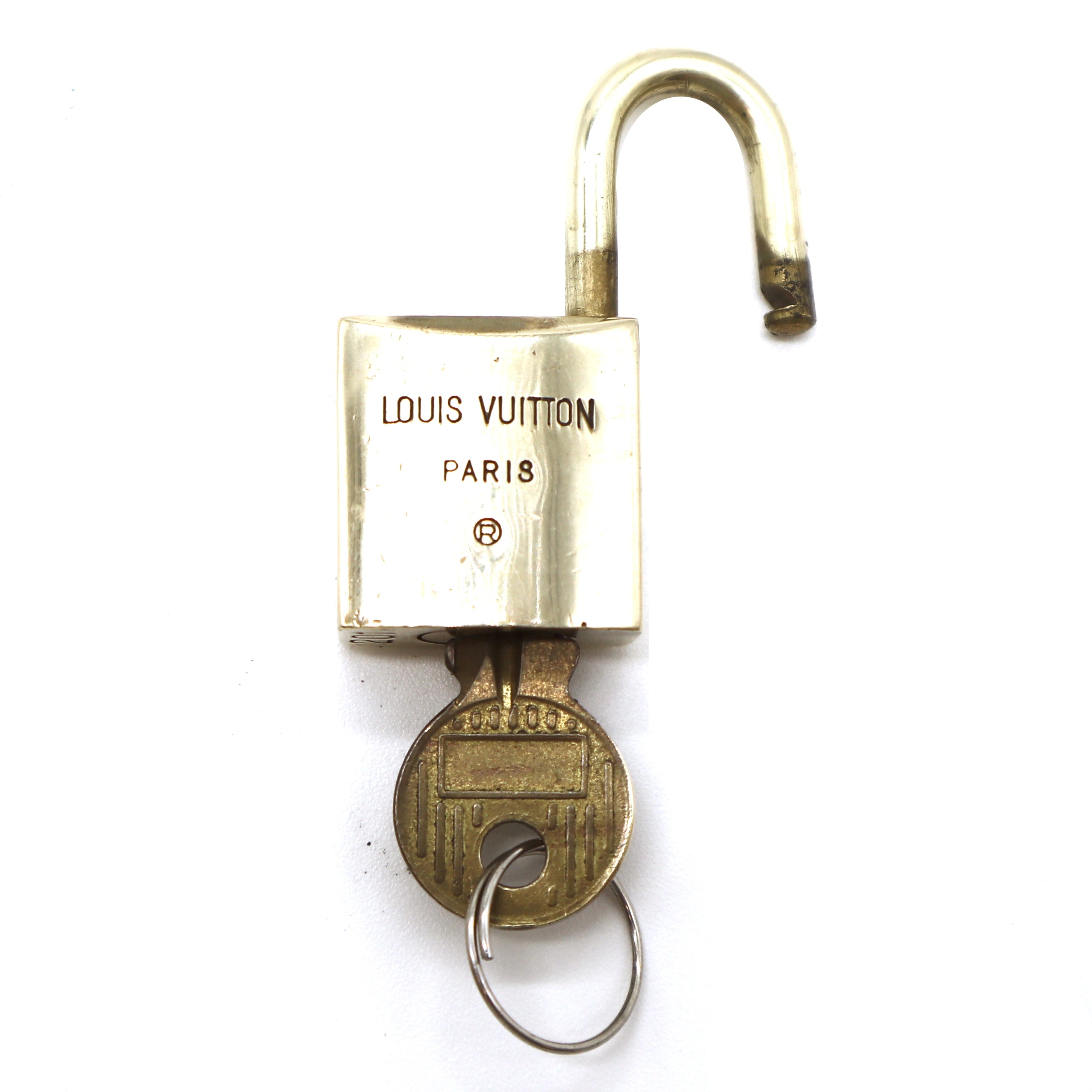 Louis Vuitton Gold Keepall Speedy Alma Tone Brass Lock and Key Set Bag  860120 at 1stDibs