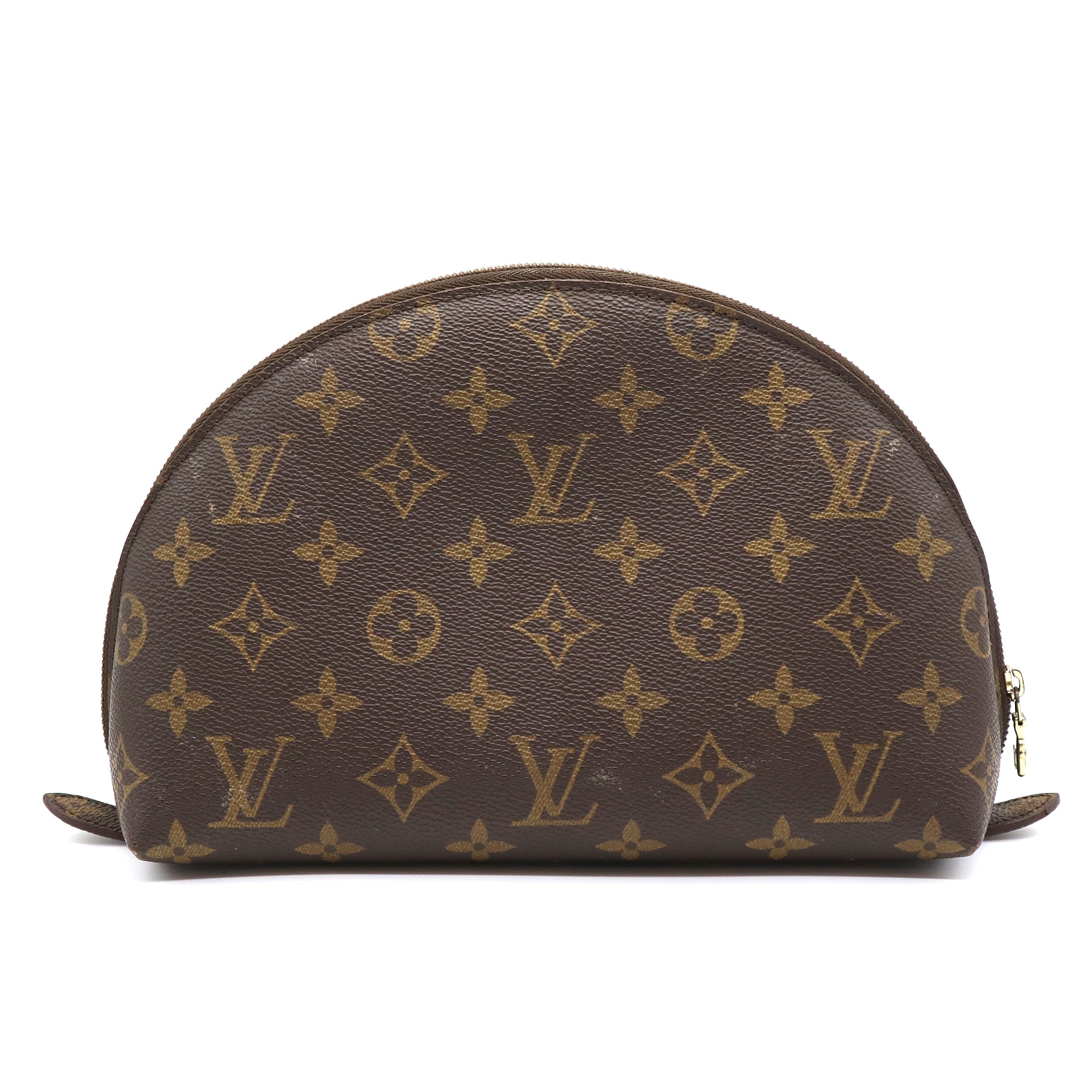 LOUIS VUITTON Monogram Cosmetic Pouch GM Large Clutch ❤️RARE GIFT