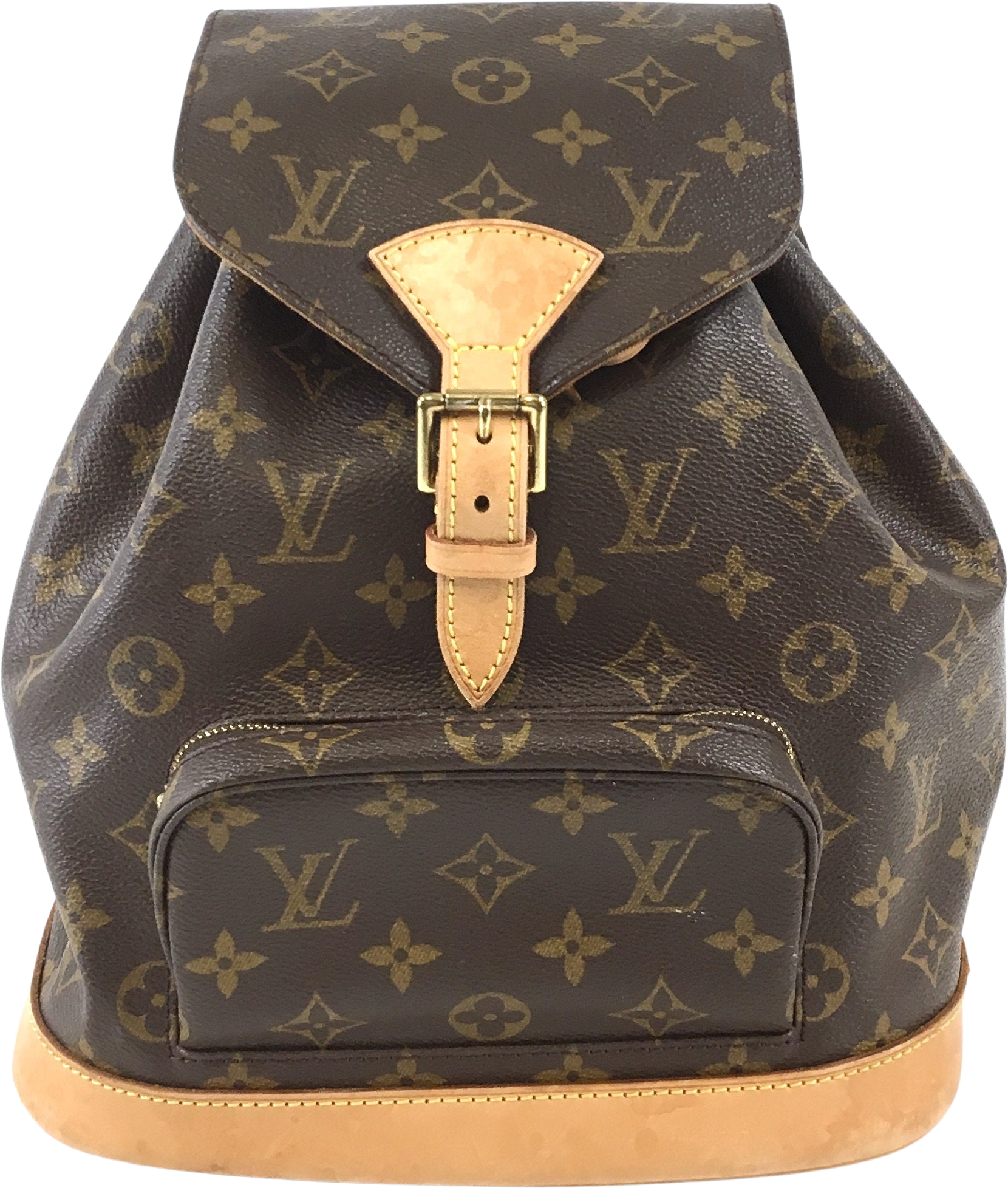 Louis Vuitton Brown Monogram Palm Spring Mini BackPack (Lizx