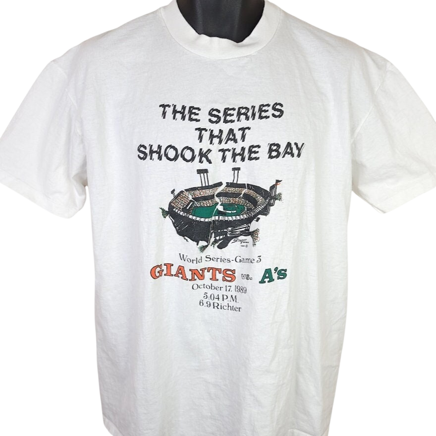 Vintage 1989 Oakland Athletics World Series Champions T-Shirt