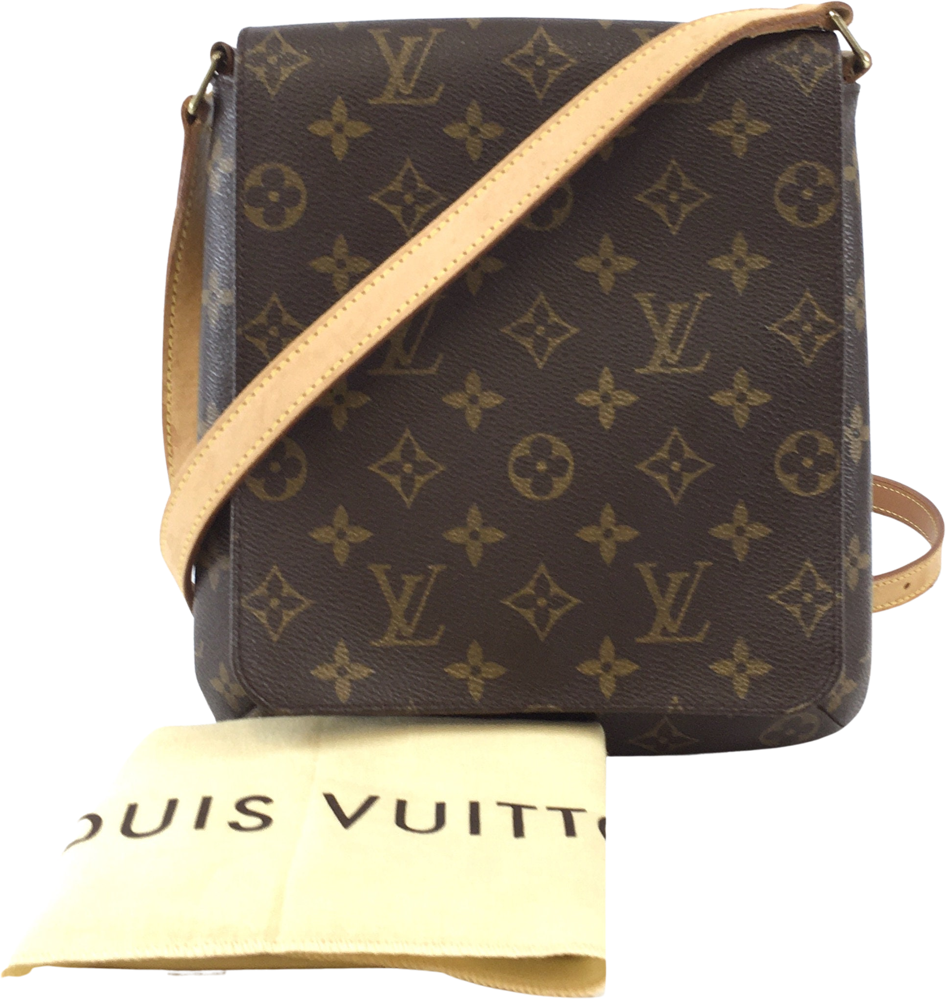 Brown Louis Vuitton Monogram Musette Salsa Long Strap Crossbody Bag –  Designer Revival