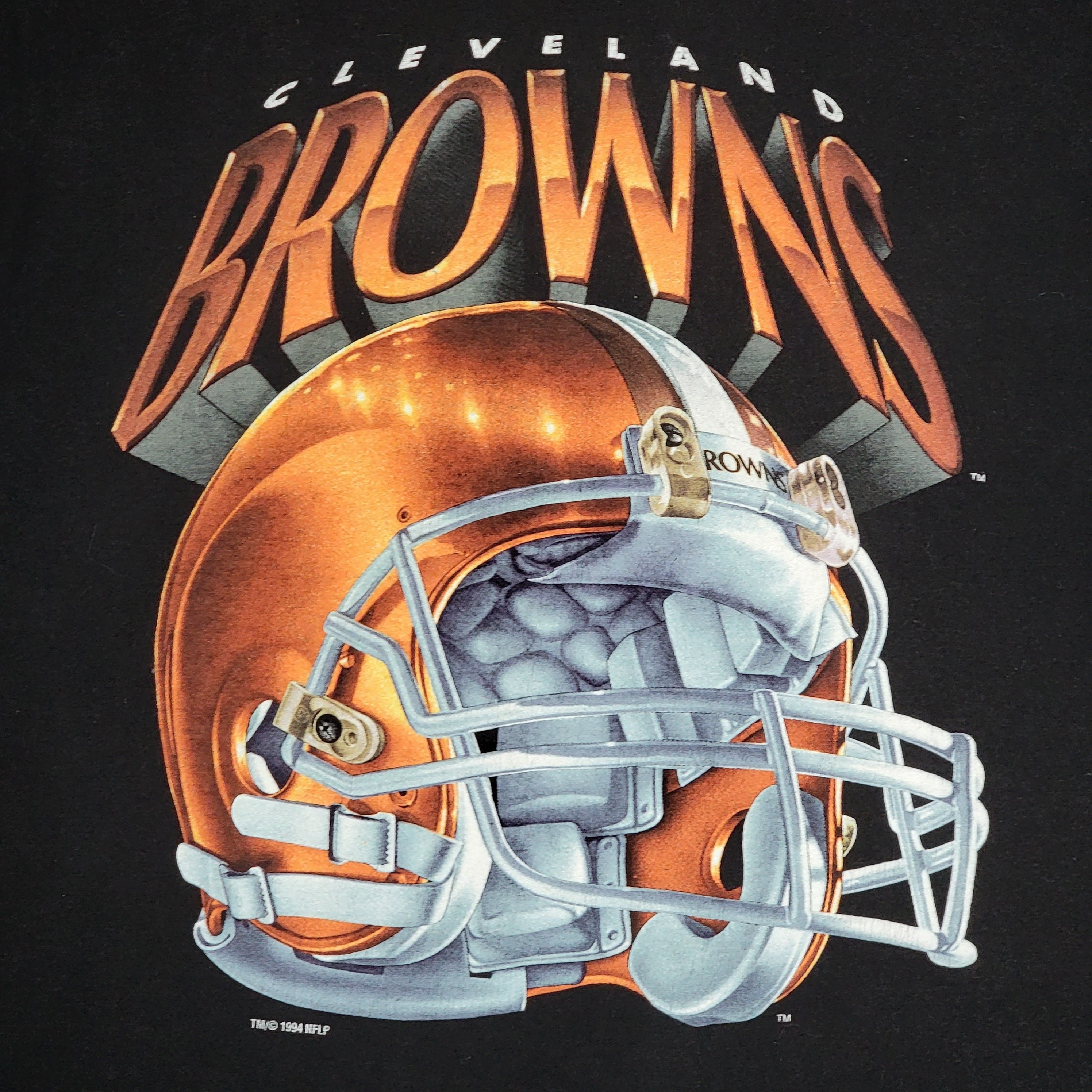 Vintage 80s CLEVELAND BROWNS T Shirt Football Mens Size L XL 