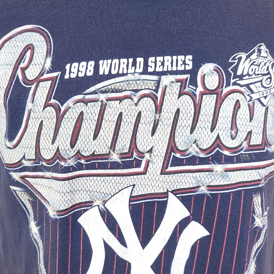 90s New York Yankees 1998 World Series t-shirt Extra Large - The