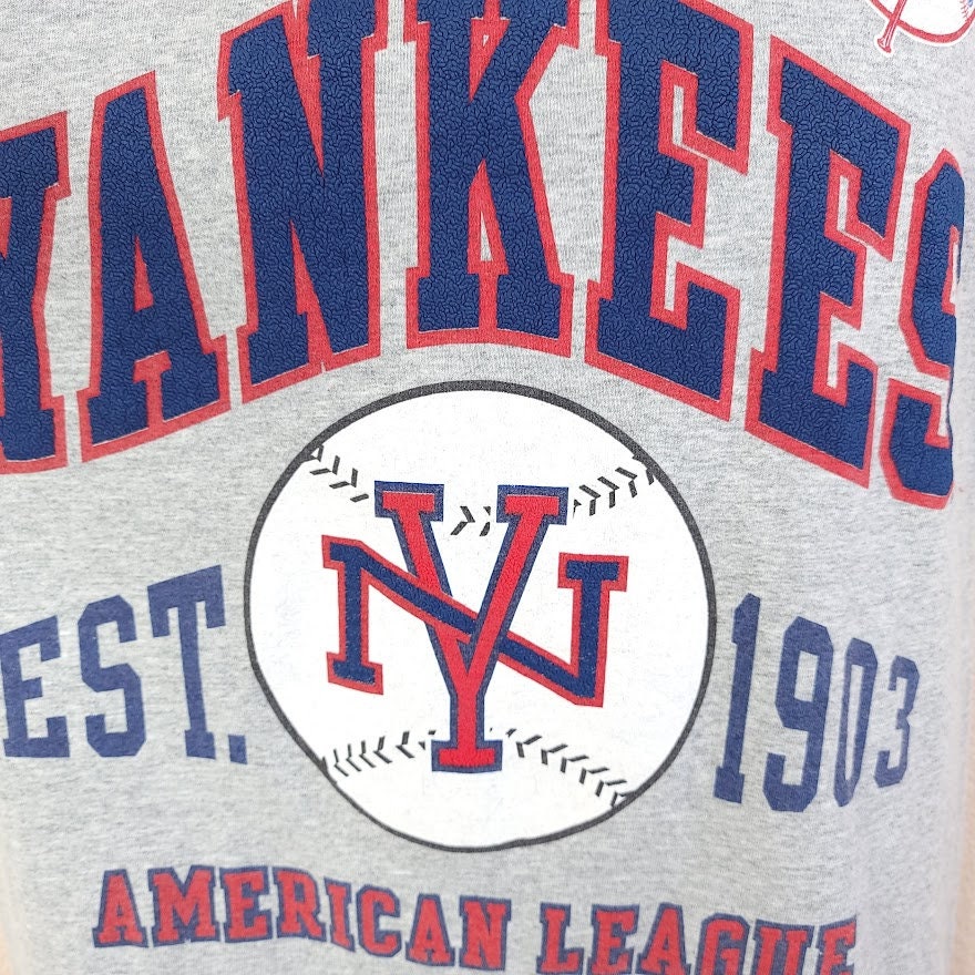 Nonamecolecctions Vintage Original 90's New York Yankees Distressed T-Shirt