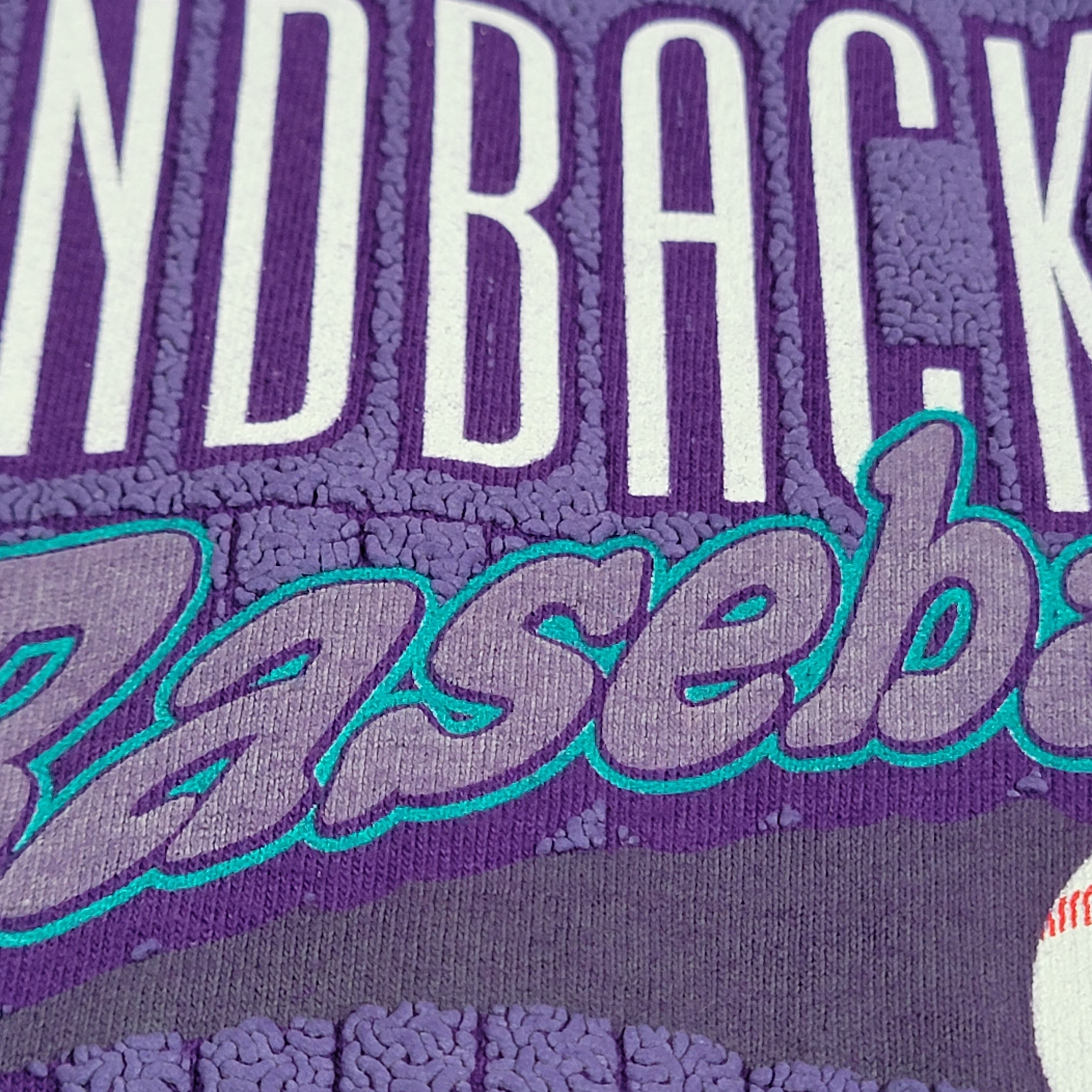 Arizona Diamondbacks Vintage 90s Pro Player Tshirt MLB Baseball Single Stitch Purple Tee Made in USA Size Large ( Royal M Tshirt | Inora