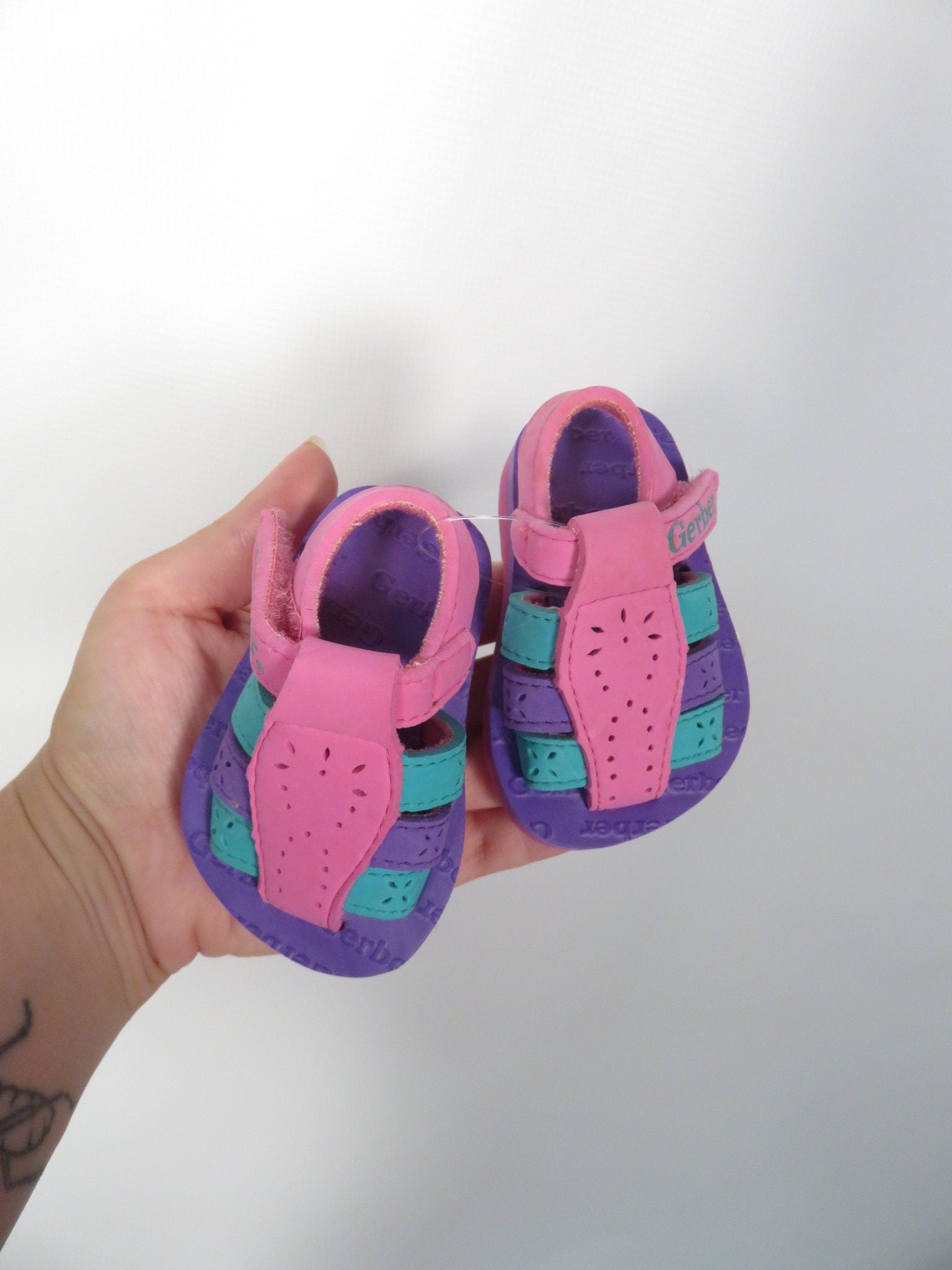 Gerber on sale baby slippers