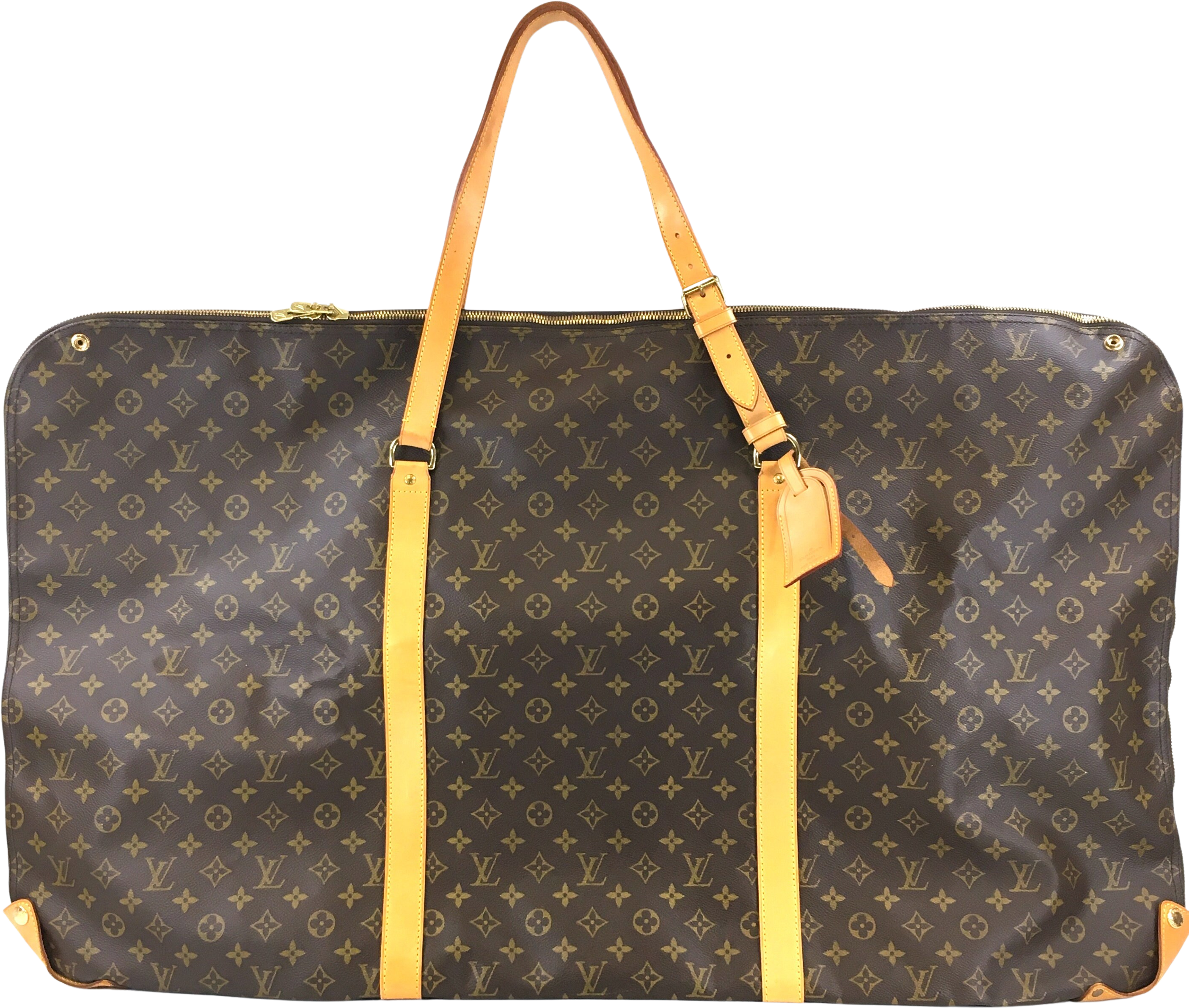 LOUIS VUITTON Monogram Canavas Sac Cabourg Duffle Bag