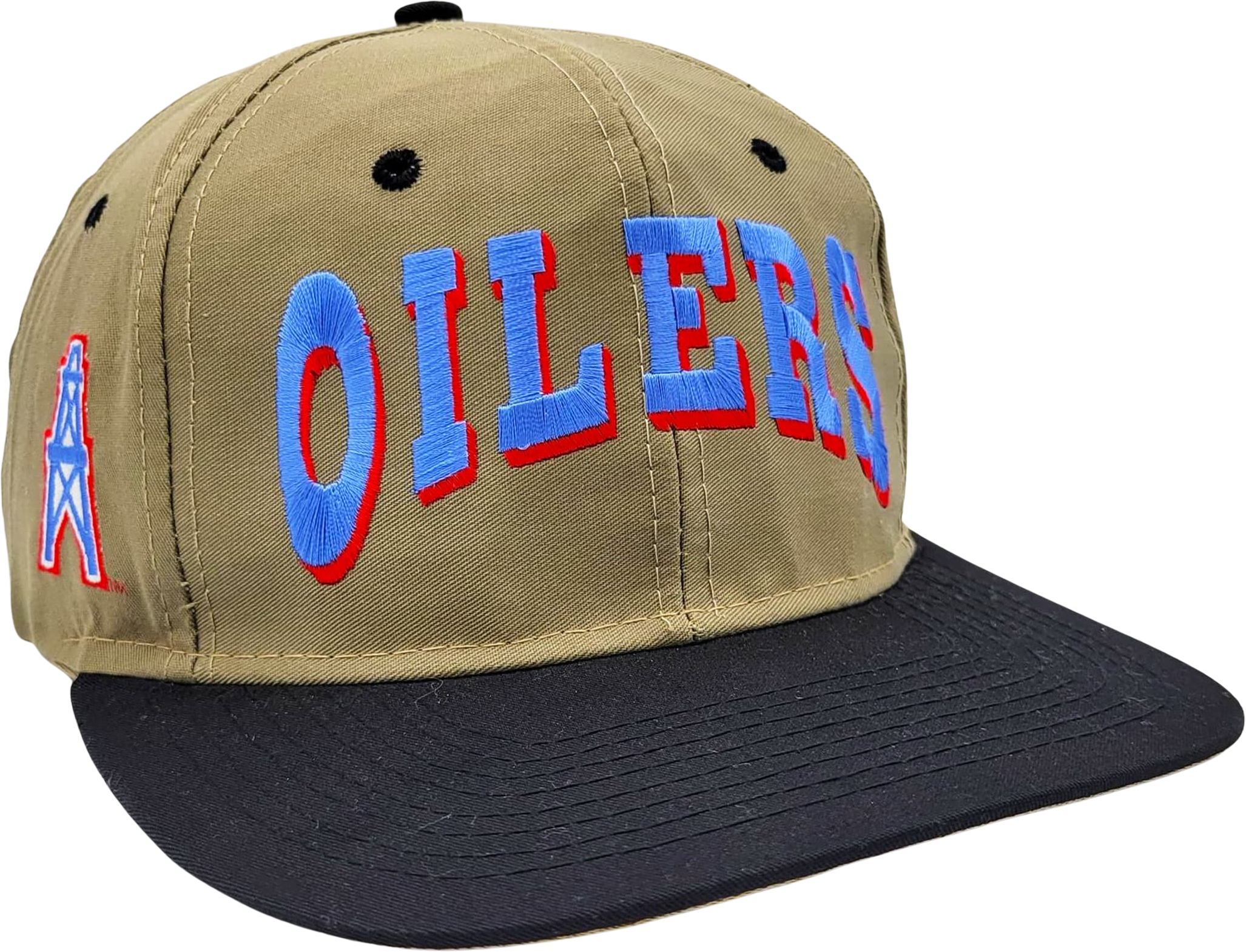 Vintage 90's Team NFL Houston Oilers Snapback Hat NOS