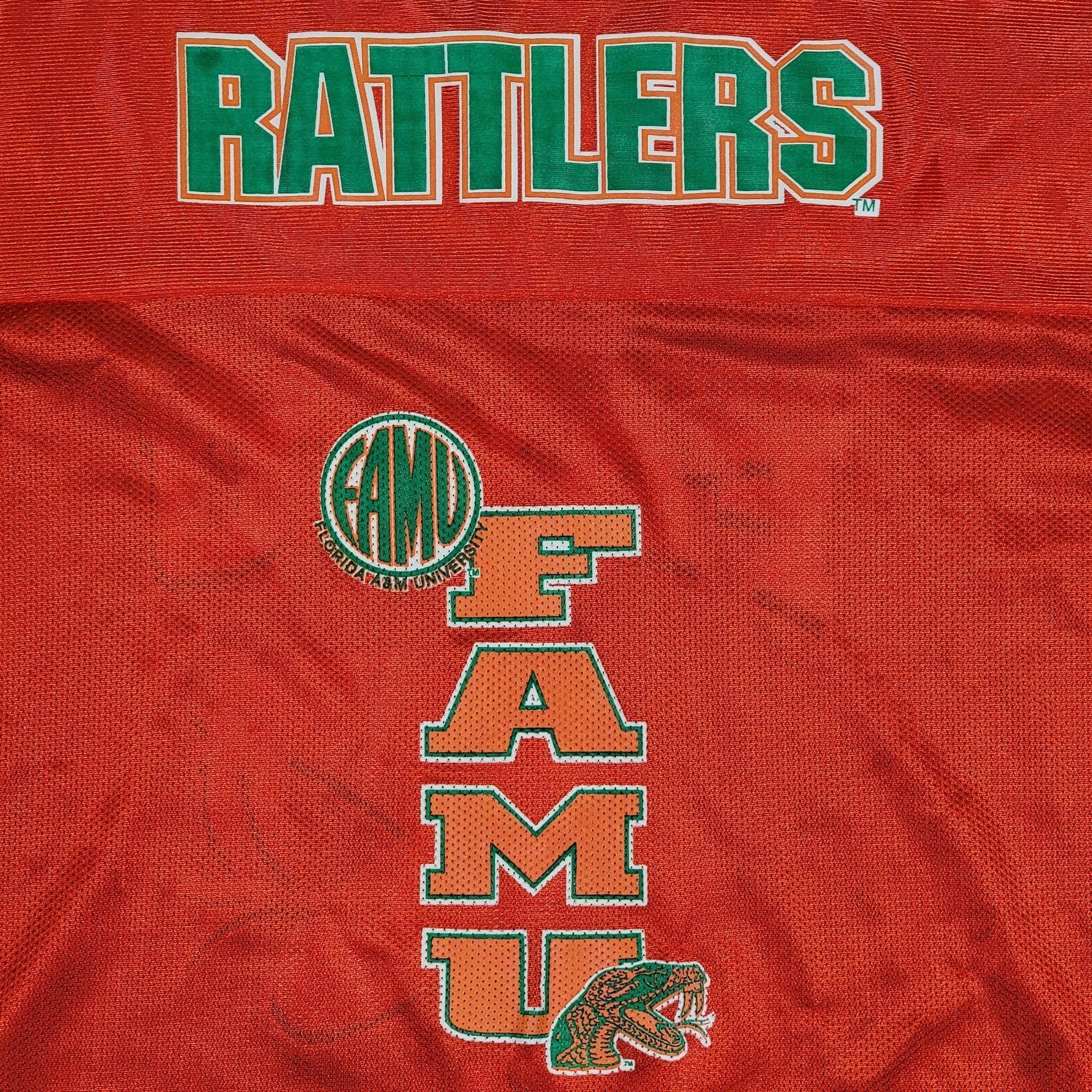 Vintage FAMU Florida AM Rattlers #23 Football Game used Jersey XL