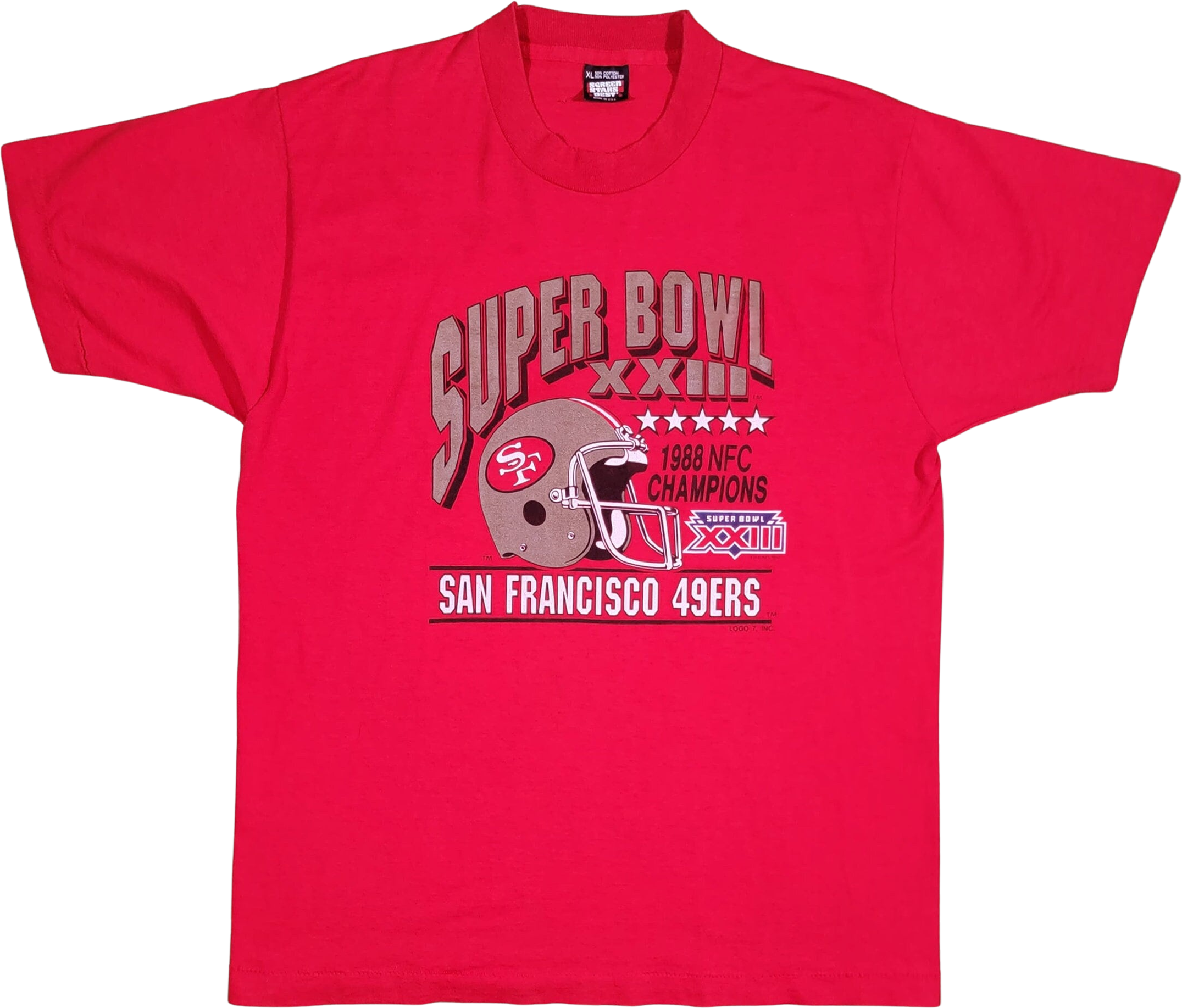 San Francisco 49ers NFL 1988 Super Bowl Champions T-Shirt - Small – The  Vintage Store