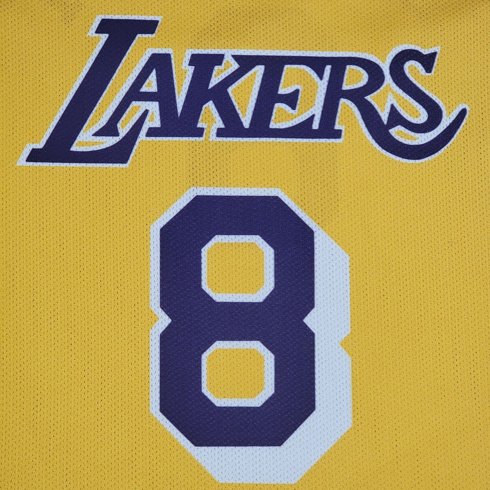 Los Angeles Lakers Vintage 90s Champion Youth Basketball Jersey Unifor