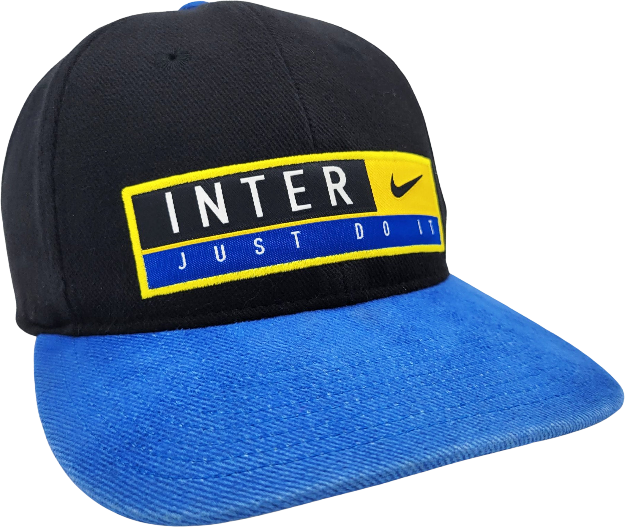 Uitgaand micro Slink Inter Milan Vintage 90s Nike Strapback Soccer Hat Black and Blue Baseb |  Shop THRILLING