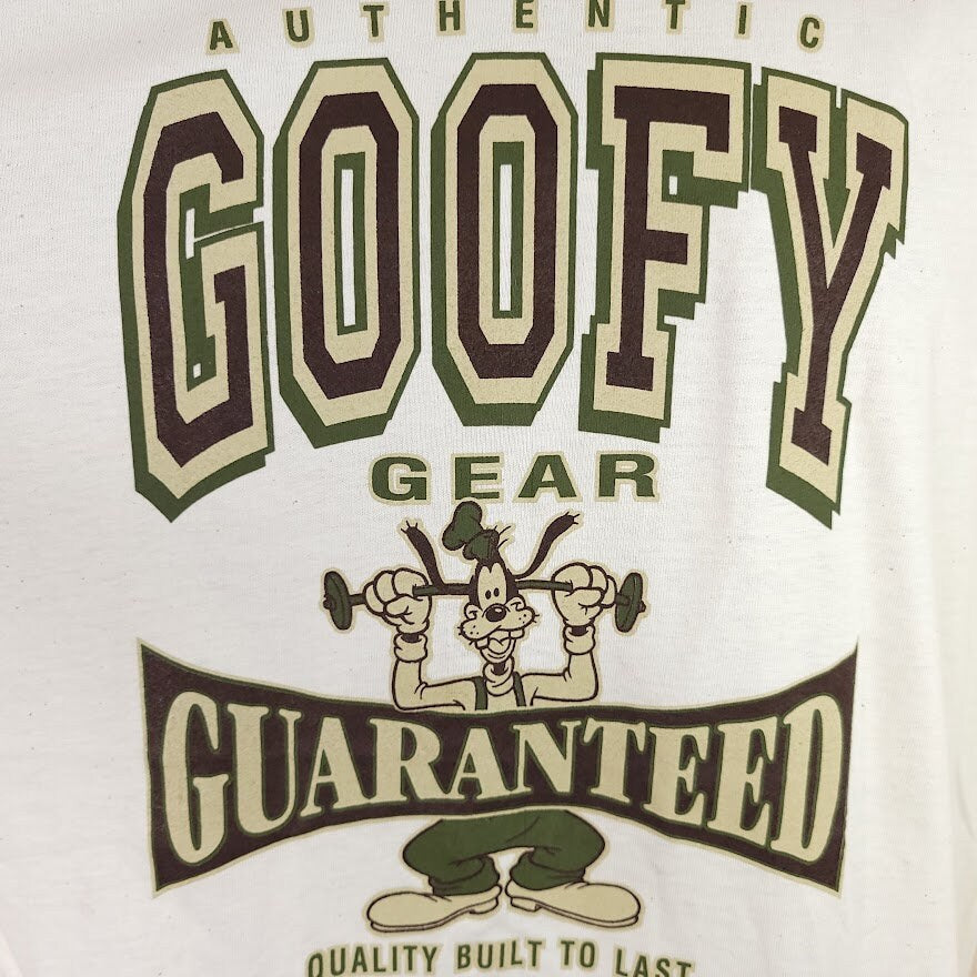 Goofy T-Shirt Vintage 90s Authentic Gear Disney Store Tag Made In