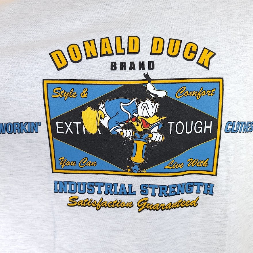 Donald Duck T-Shirt Vintage 90s Workin Clothes Disney Store Tag Made I |  Shop THRILLING