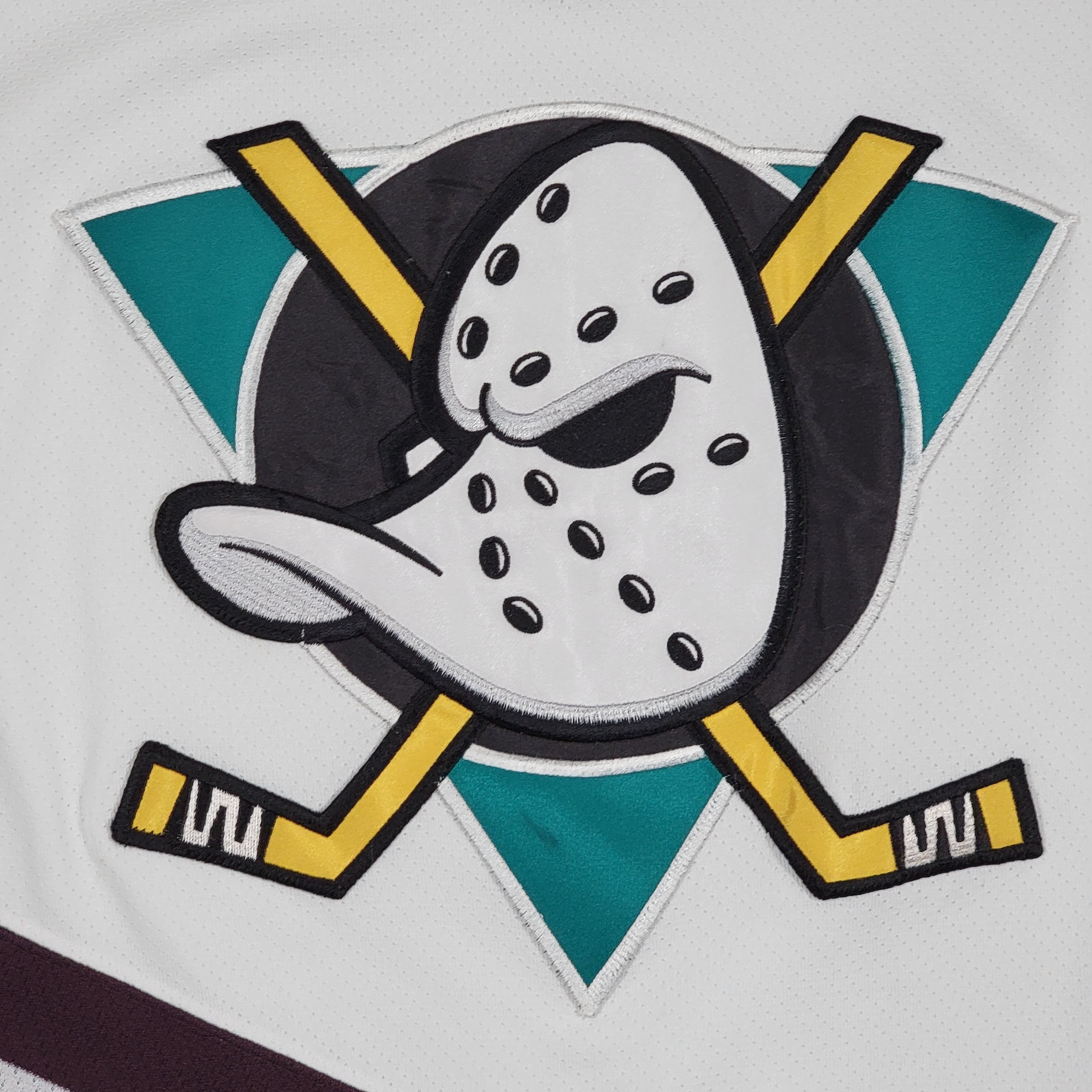 Vintage Mighty Ducks Starter Patch Shoulder Jersey NHL Small 90s