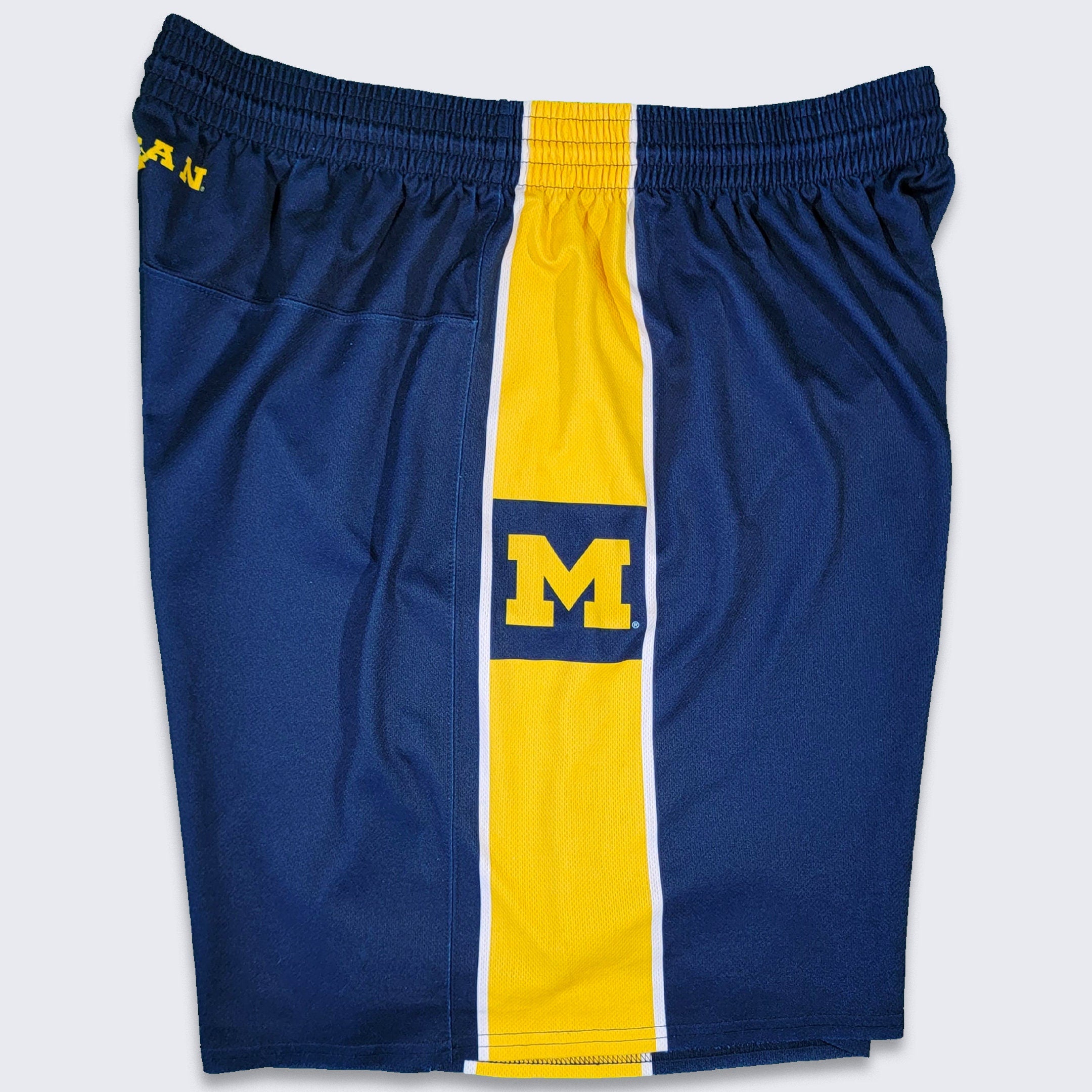 Vintage Nike Michigan Wolverines Fab Five Basketball Shorts Made in USA  Mens Xl