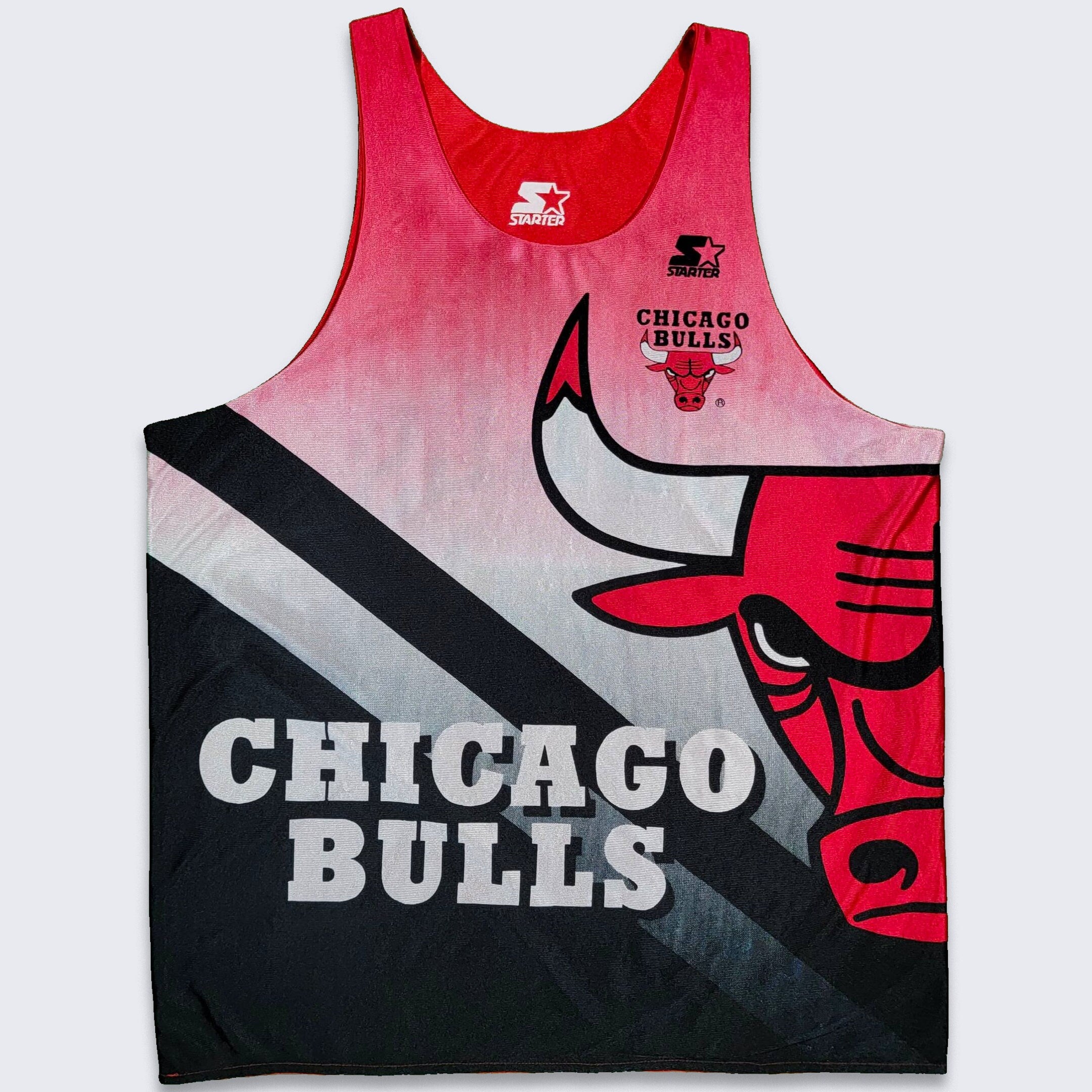 Vintage Chicago Bulls NBA Starter Jersey Shirt Size. L 90s 