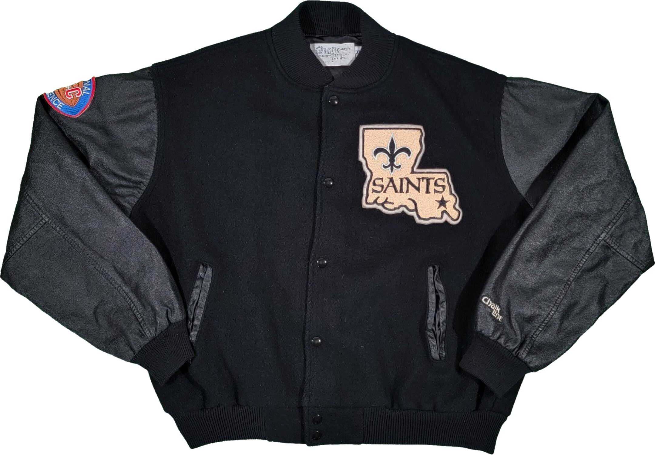 1968 'RHAUNHUNST FOOTBALL' WOOL VARSITY JACKET (S-L) – exaghules