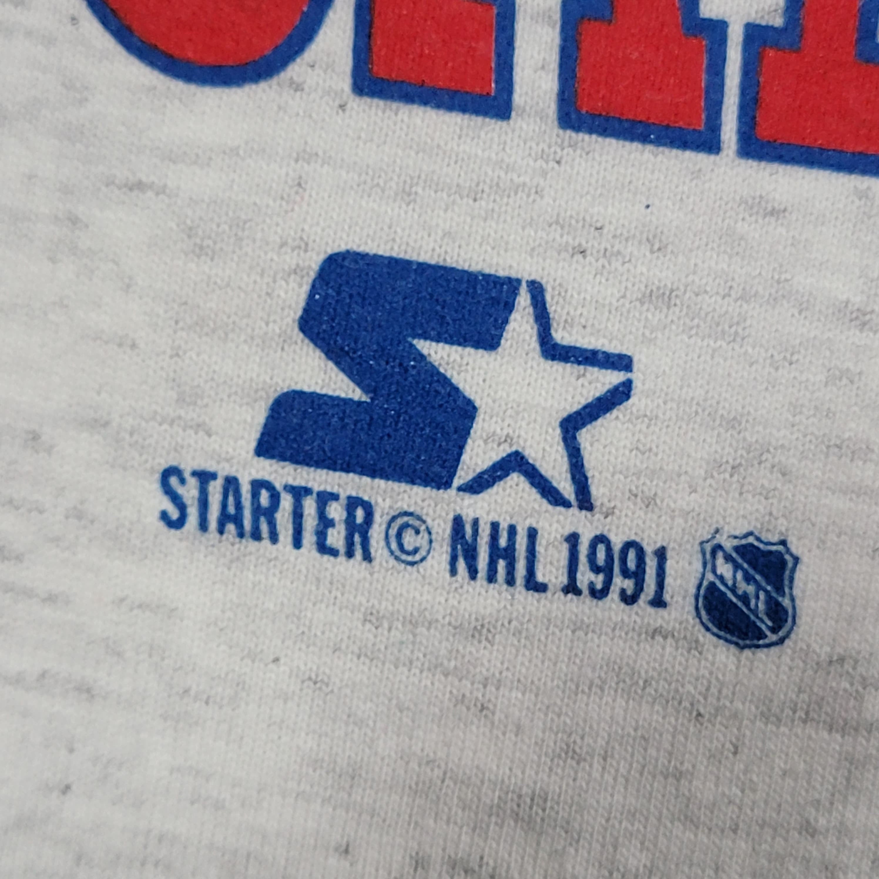 Montreal Canadiens Vintage 90s Starter Power Play T-Shirt Nhl Hockey S 