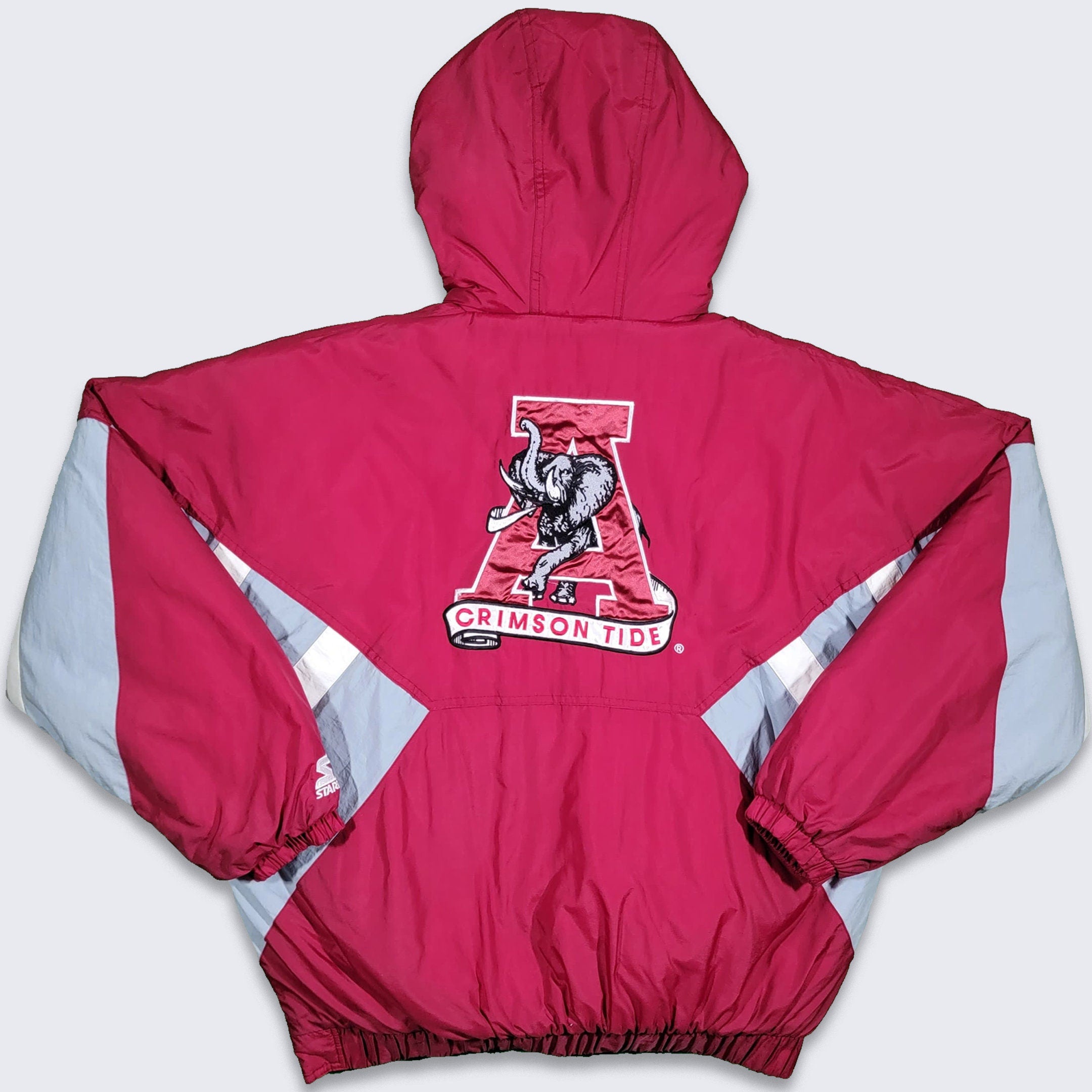 Alabama starter vintage jacket high quality coat heavy crimson tide