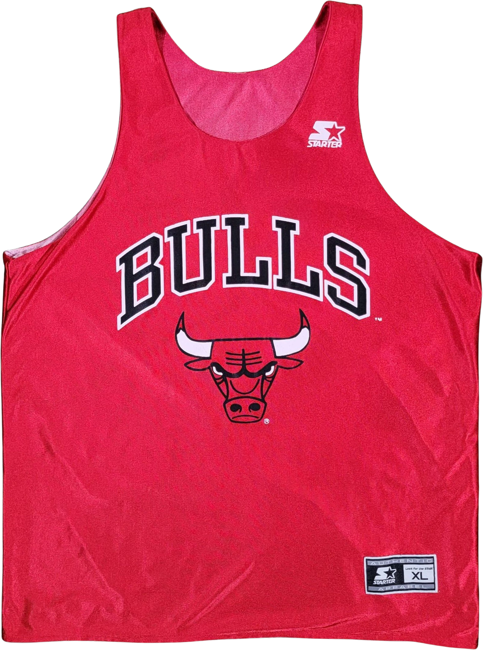 Chicago Bulls Vintage 90s Majestic NBA Basketball Button Up