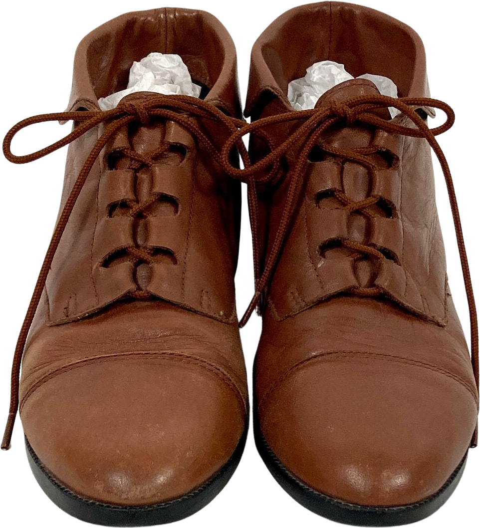 Vintage Victorian Antique Brown Leather Women's Lace Up Boots | Shop  THRILLING