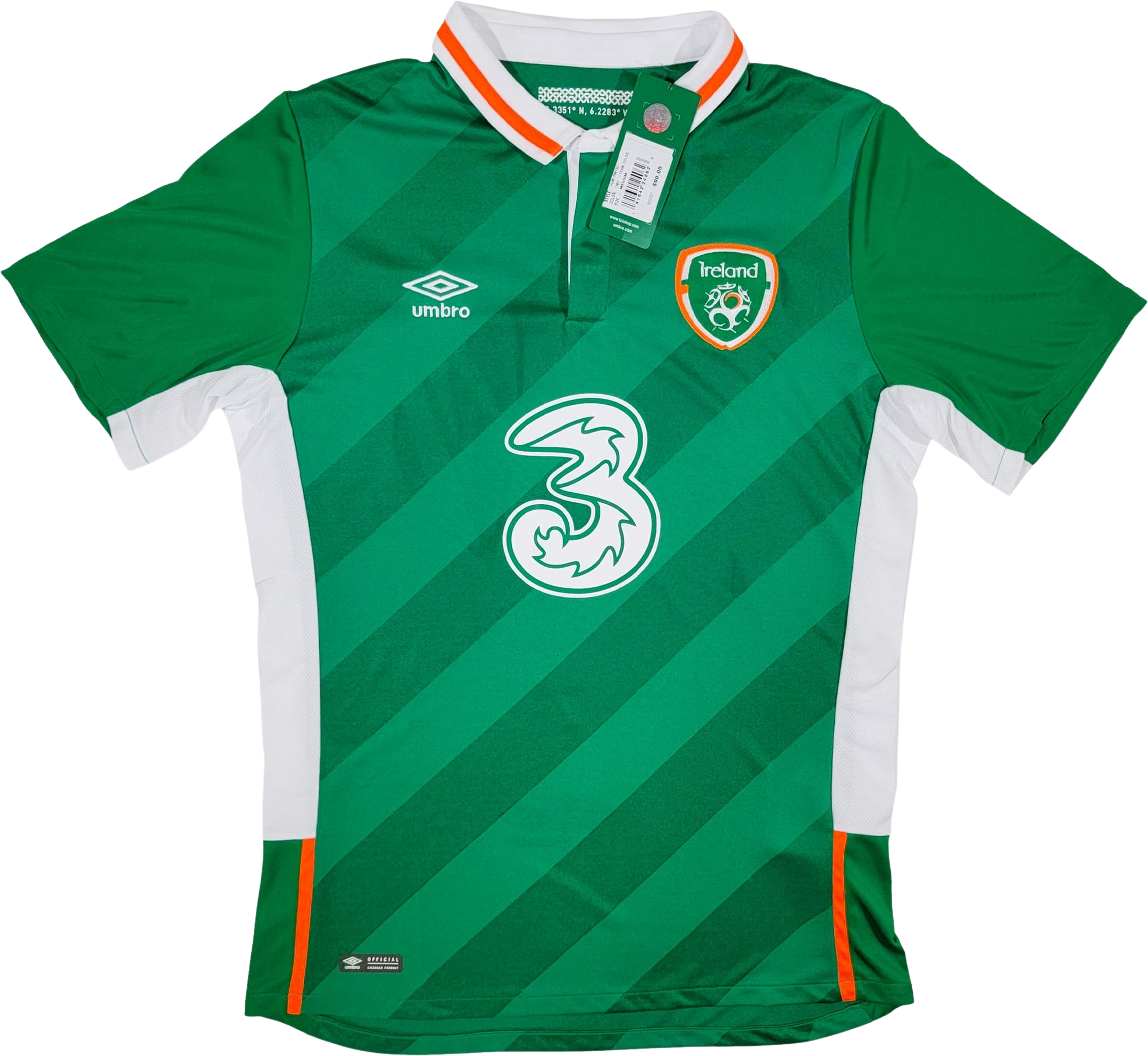 ireland football shirt