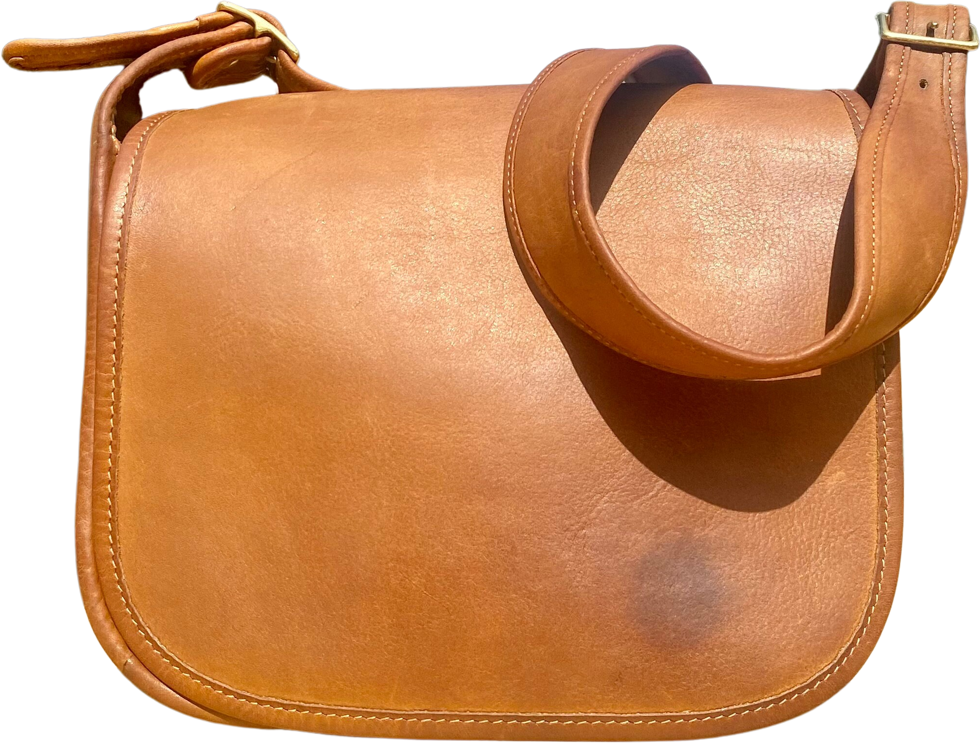 Old Coach [COACH] Leather Shoulder Bag [1980s ~] Vintage Coach