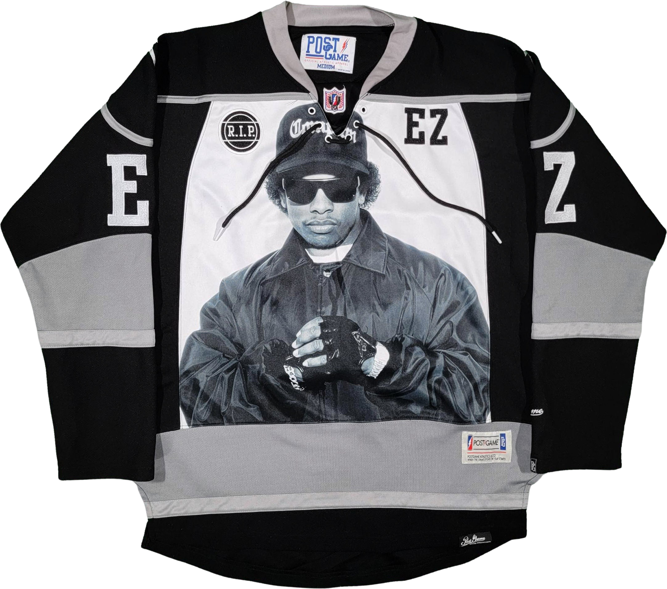 Eazy-E 07 N.W.A. Compton Baseball Jersey Design 1 — BORIZ