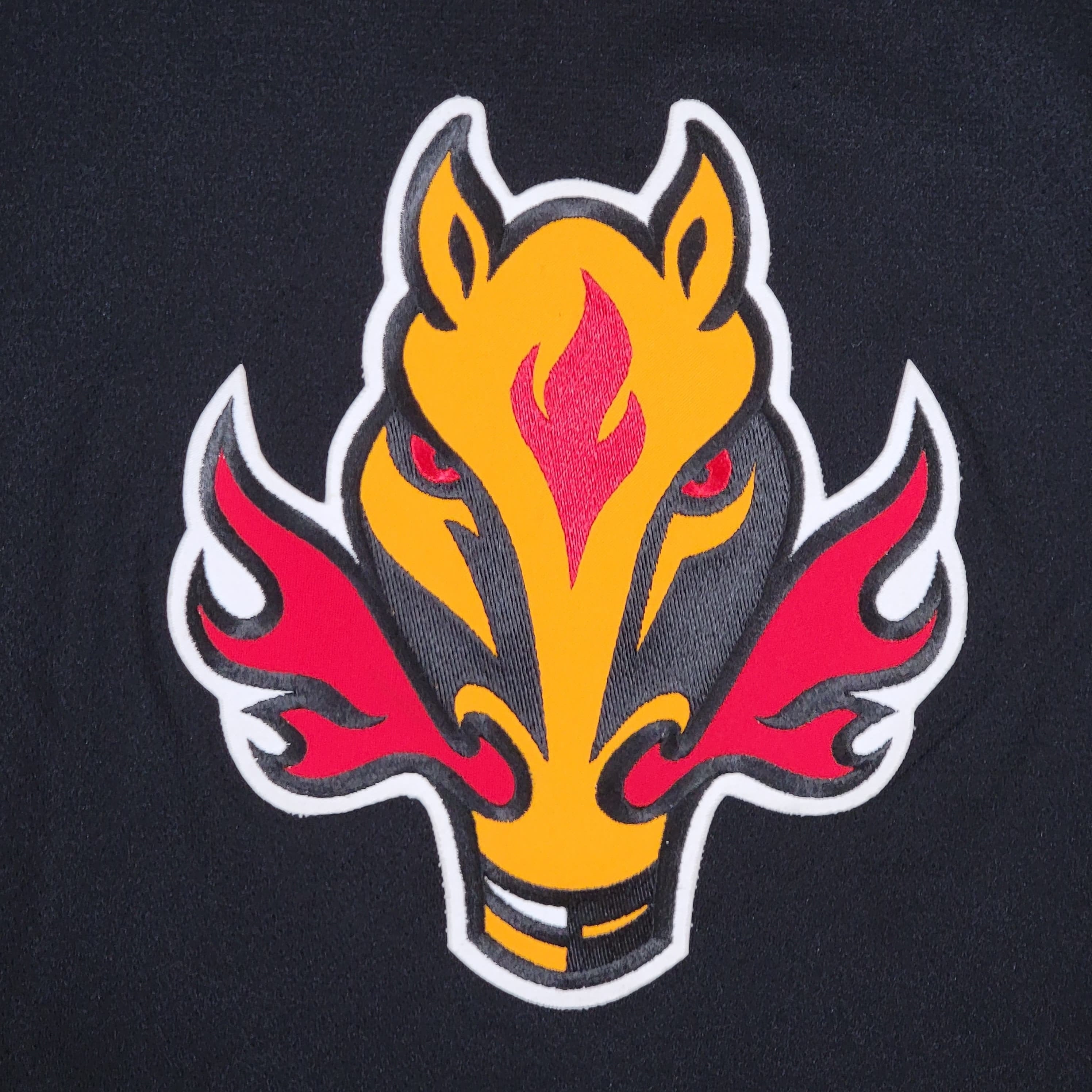Calgary Flames Logo Black And White - Calgary Flames Horse Head