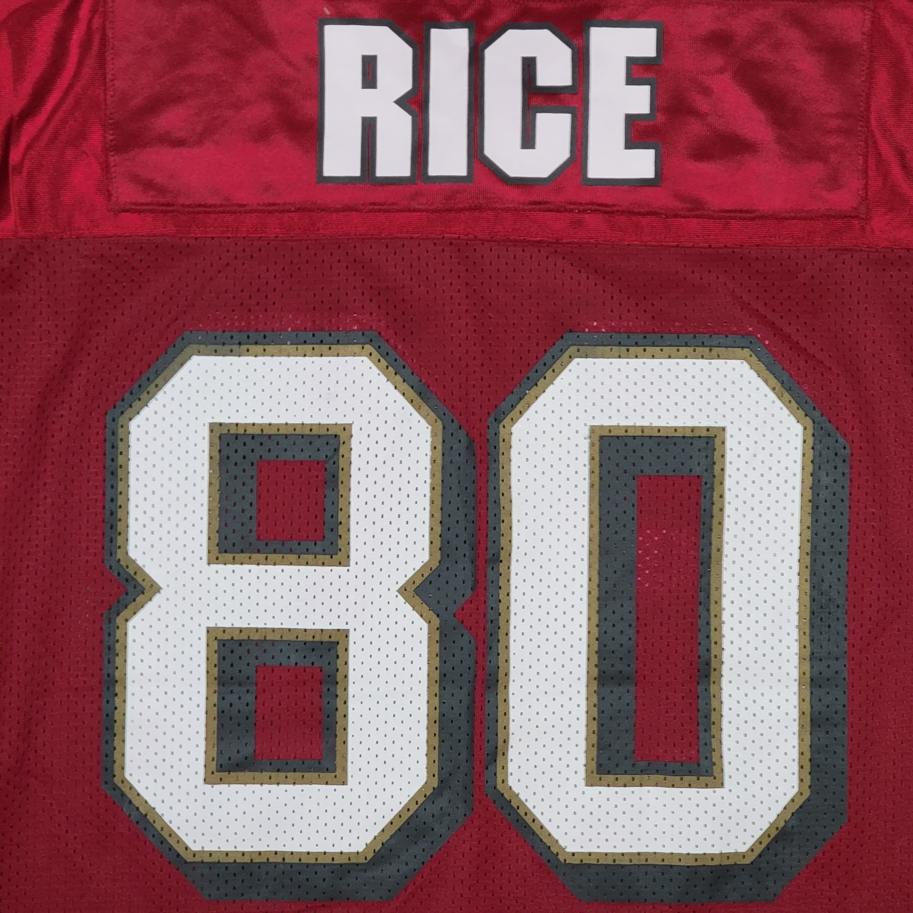 San Francisco 49ers Vintage 90s Jerry Rice Starter Football Jersey Nfl