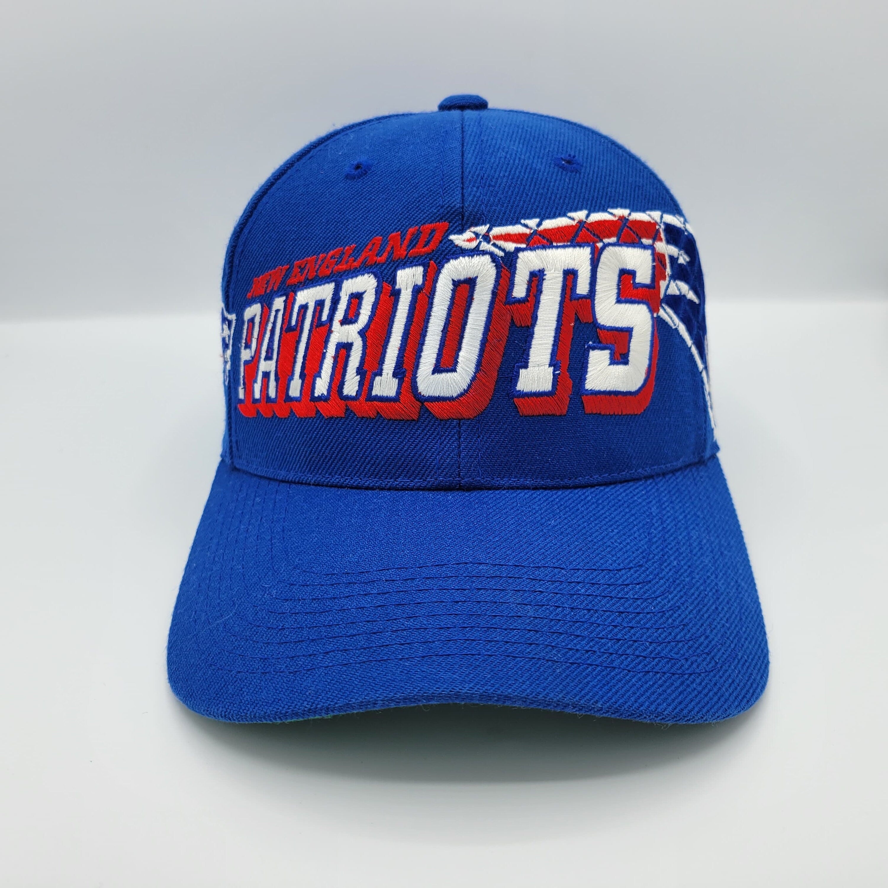 Vintage 1990's PRO LINE New England Patriots Splash Snapback Hat