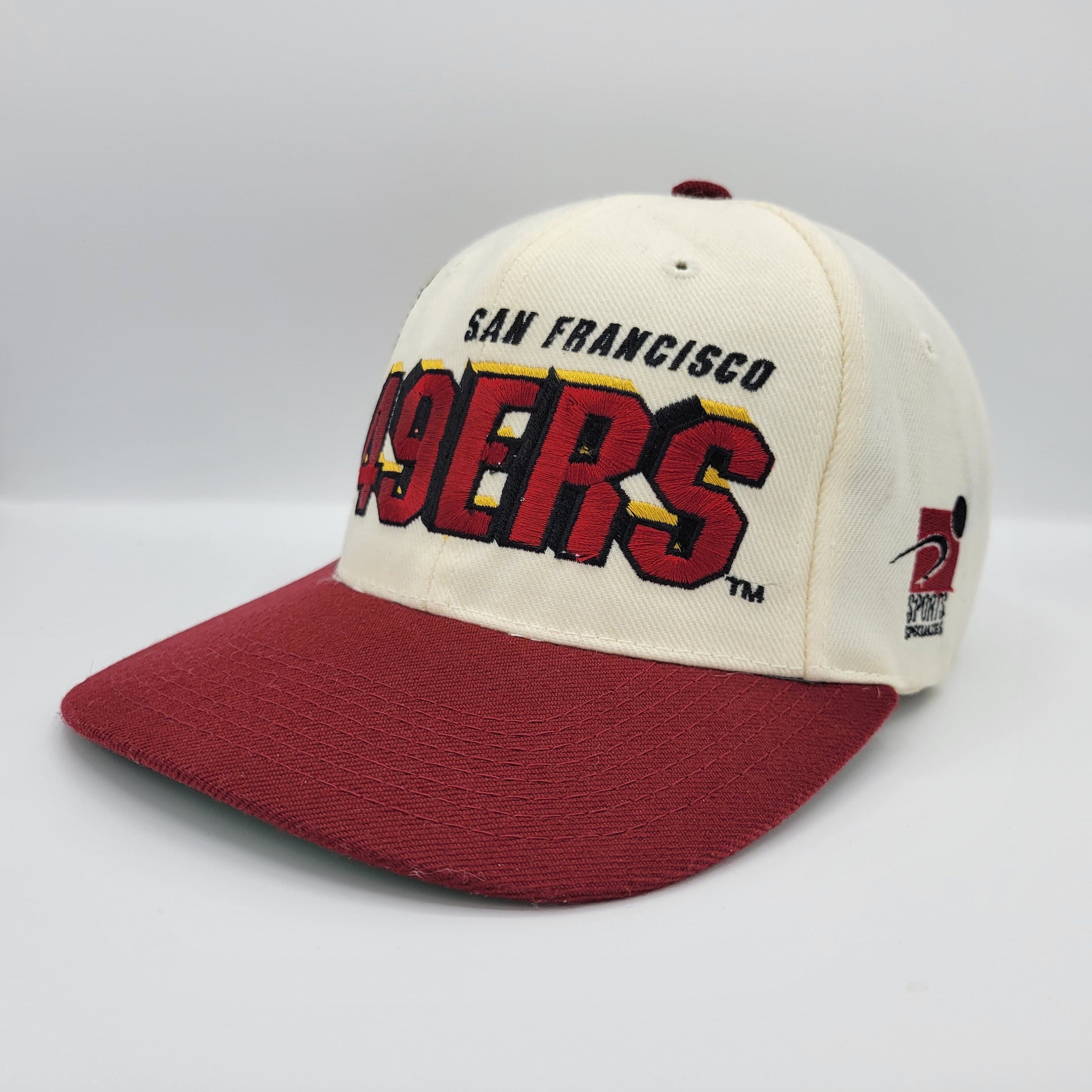 Some of the retro #49ers hats at NFL Shop .. #FTTB