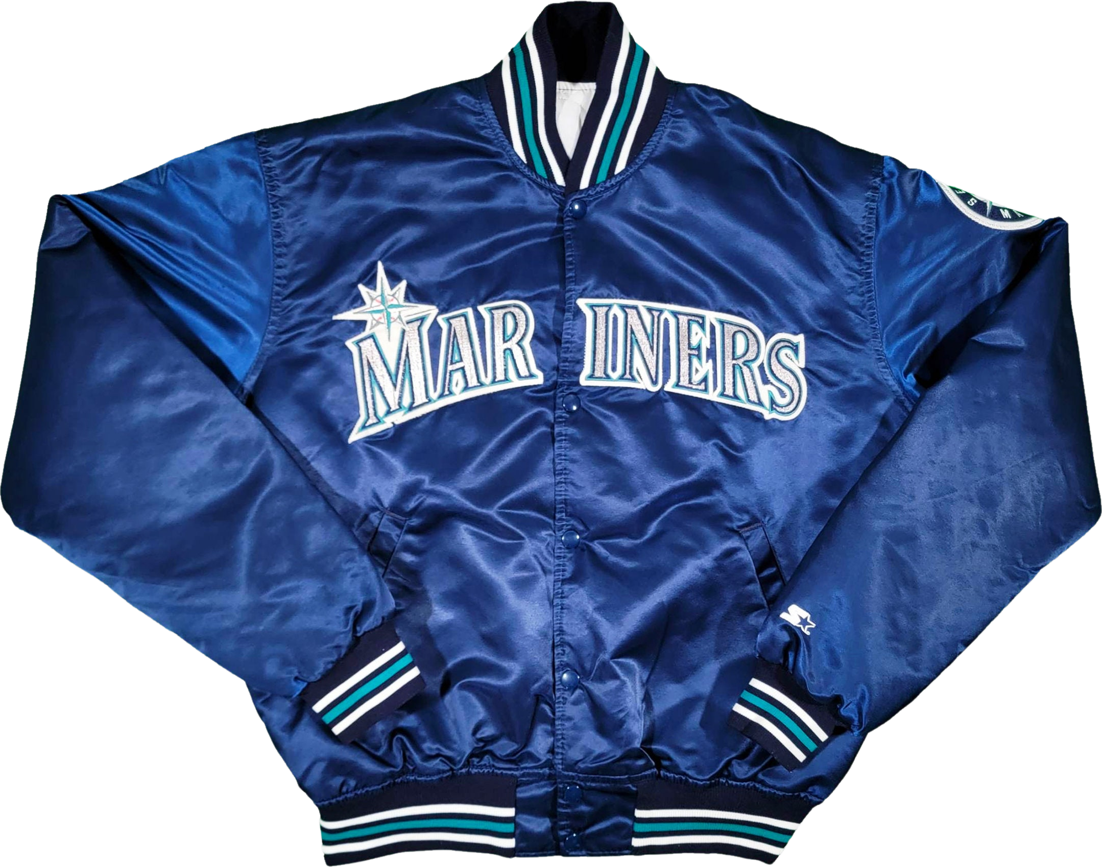 STARTER, Jackets & Coats, Copy Seattle Mariners Bomber Jacket
