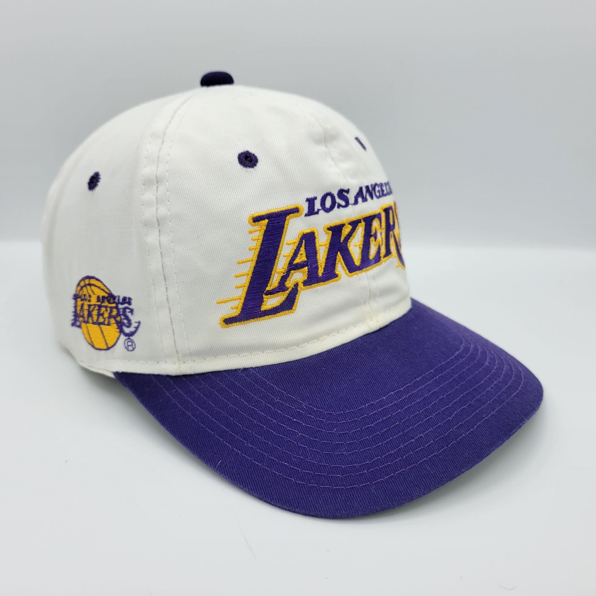 Vintage Los Angeles Lakers AJD Snapback Basketball Hat – Stuck In The 90s  Sports