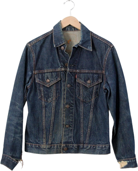 Vintage Big E Levi's Jacket 60s Levis Trucker Jacket Denim Jacket