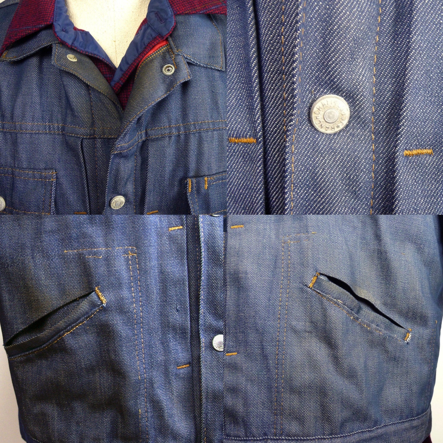 Vintage 70s Jc Penney Ranch Craft Penn Prest Denim Jacket by JCPenney |  Shop THRILLING