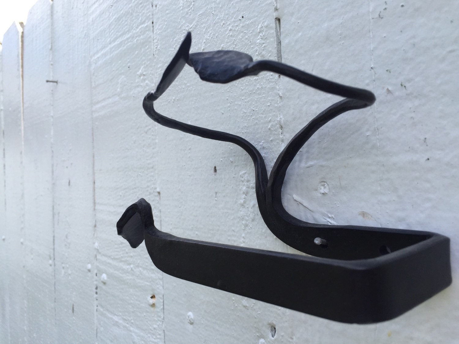 Vintage 70s/80s Rustic Toilet Paper Holder Cabin Core Wrought Iron By ...