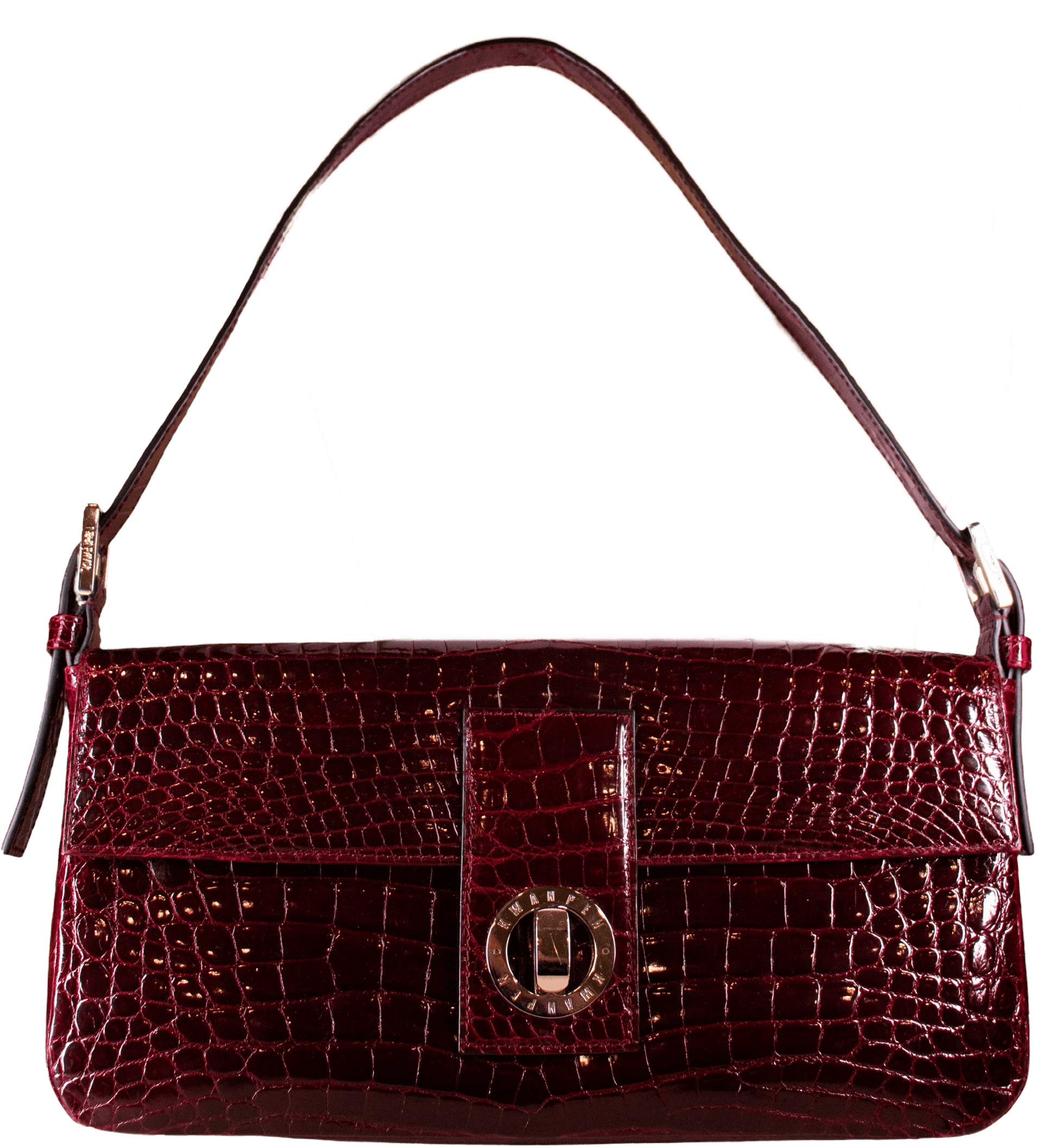 Kwanpen, Bags, Flawless Rare Kwanpen Vintage Reptiletweed Handbag