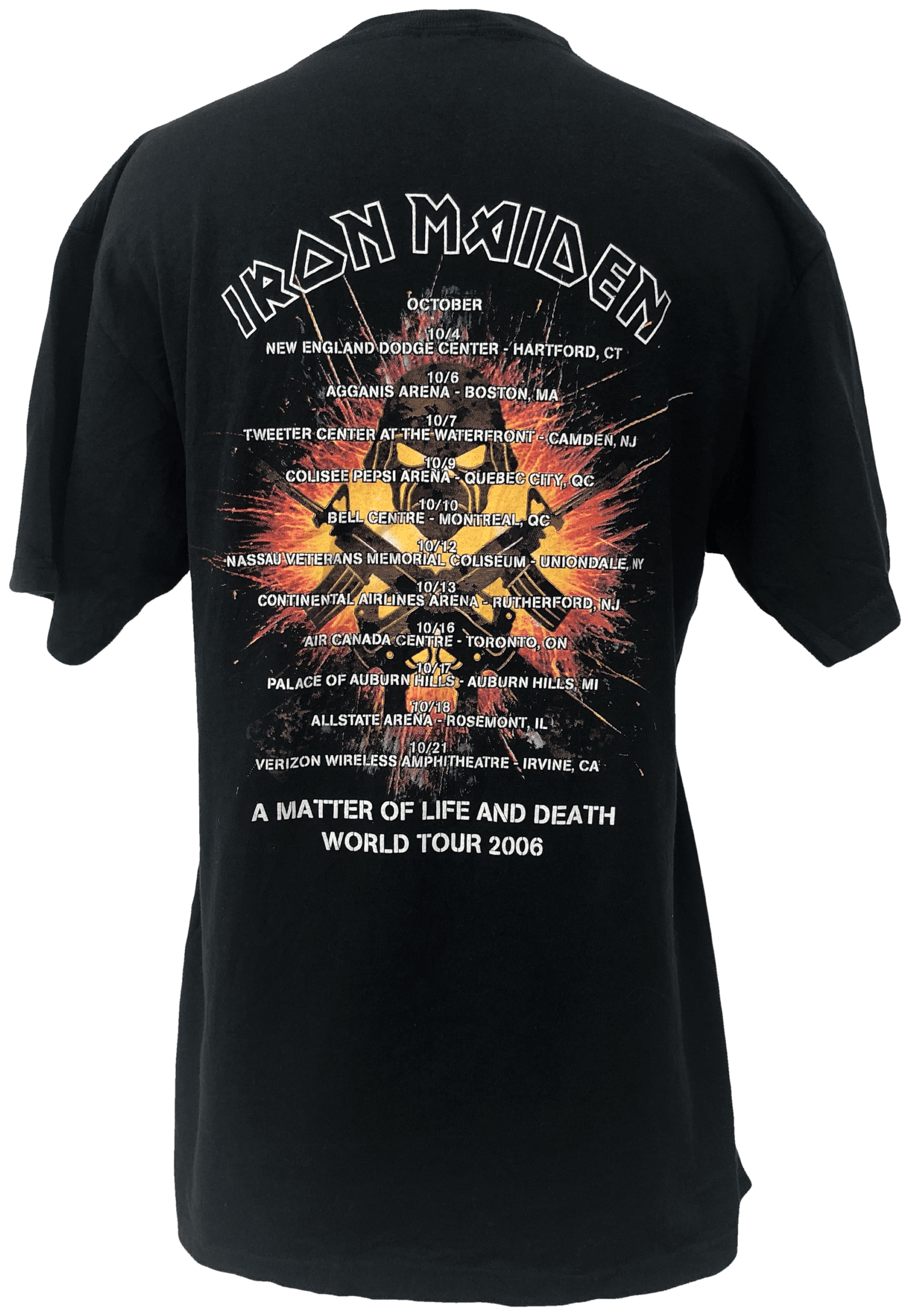 Vintage Iron Maiden Tour Graphic T-Shirt by Hanes | Shop THRILLING