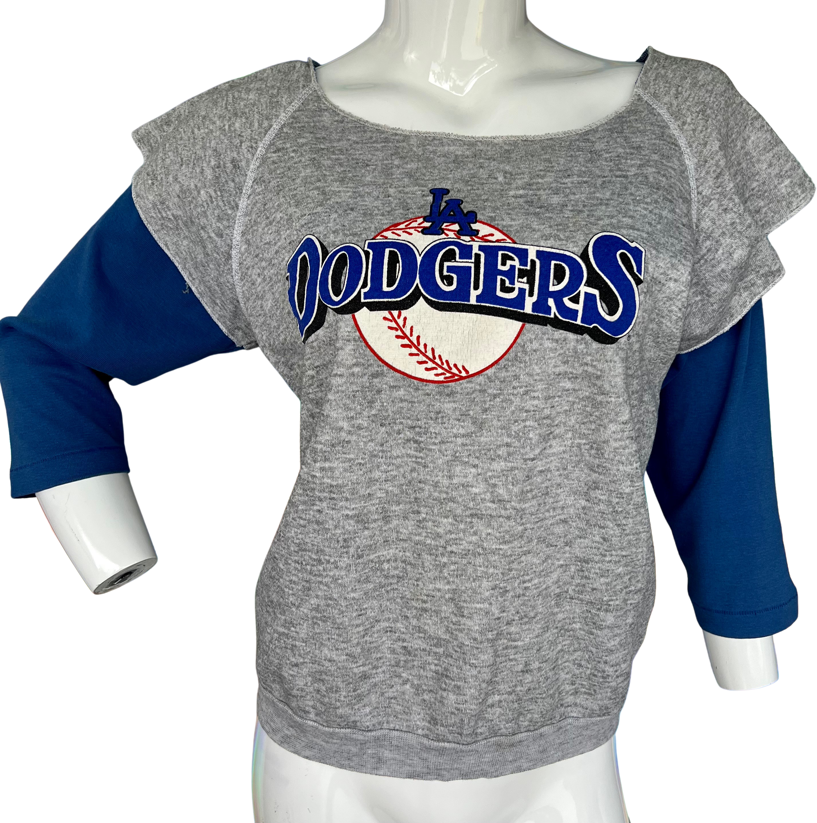 Vintage L. A. Dodger's Double Layer Sweatshirt by Collegiate Pacific