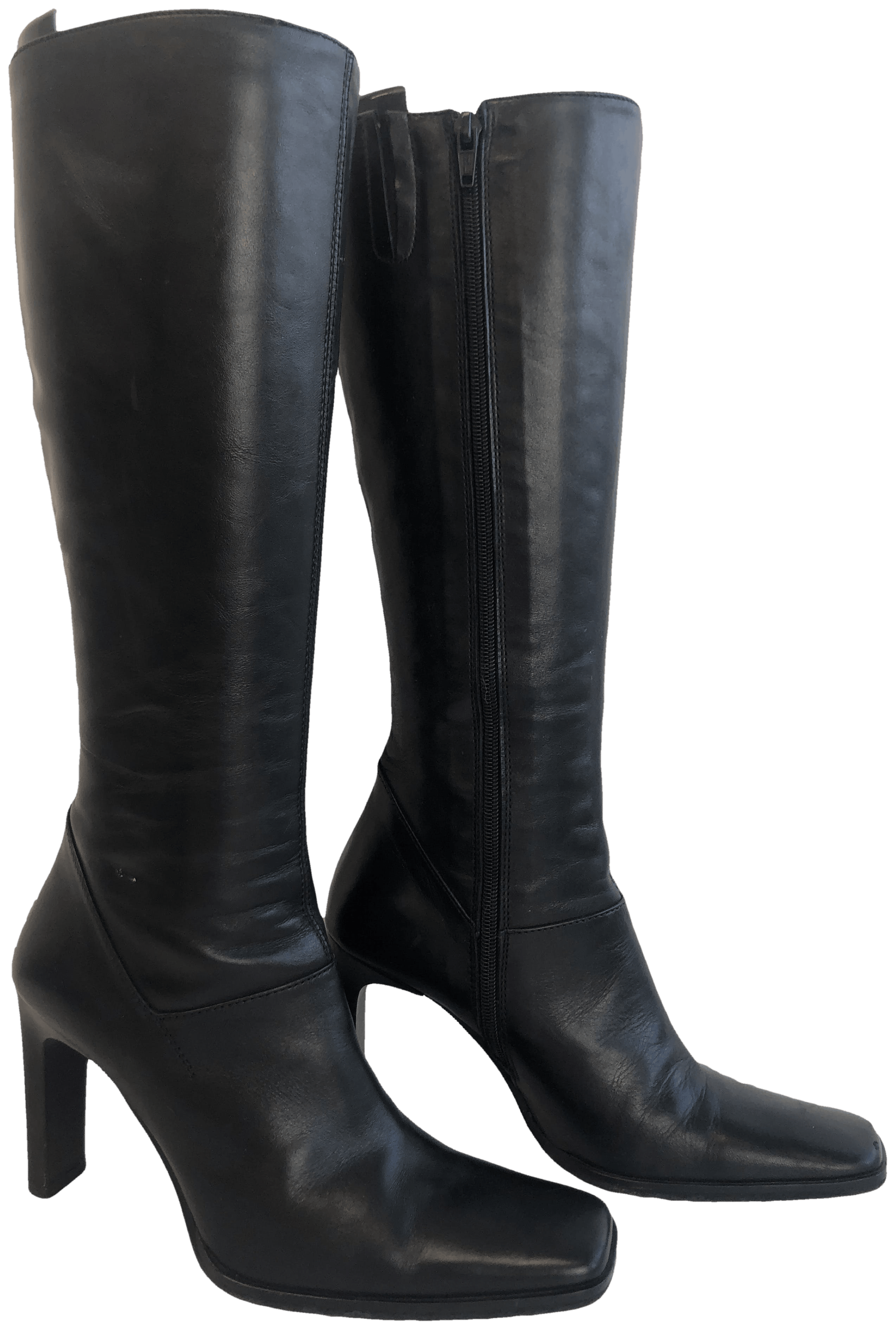 Vintage Leather Knee High Boots by Charles David | Shop THRILLING