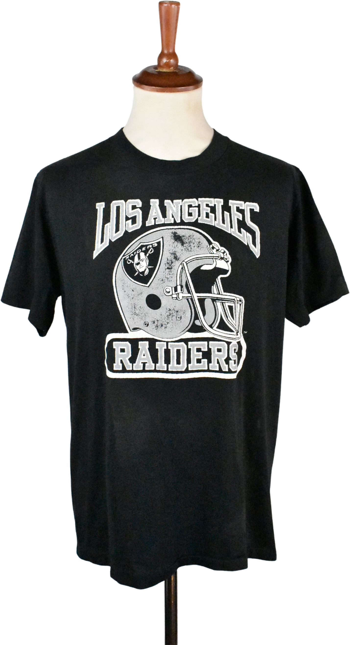 Vintage 1993 Los Angeles Raiders Tshirt Made in USA Logo 7 Oakland Las Vegas