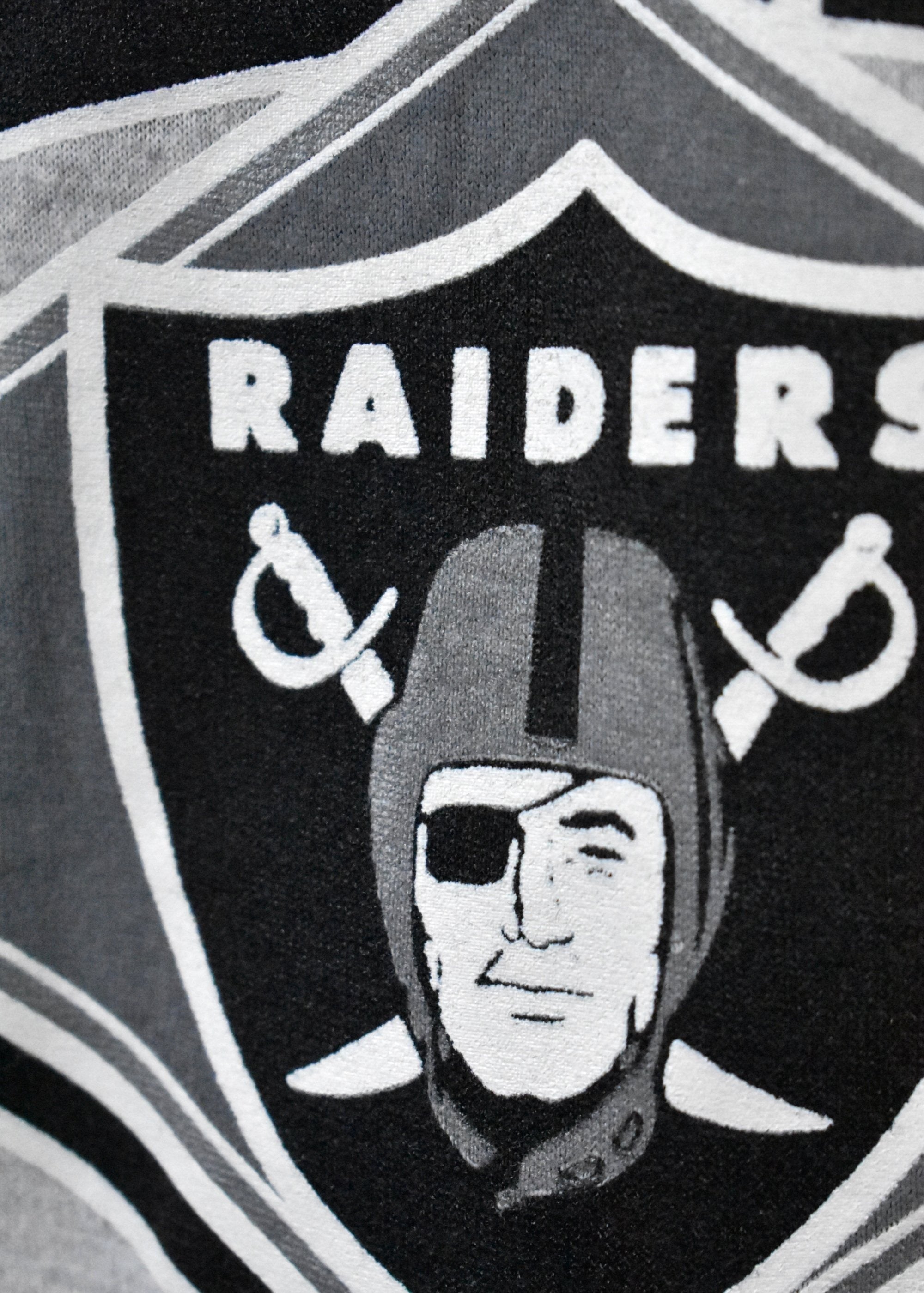 Vintage Los Angeles Raiders Football T-Shirt by Trench Ultra